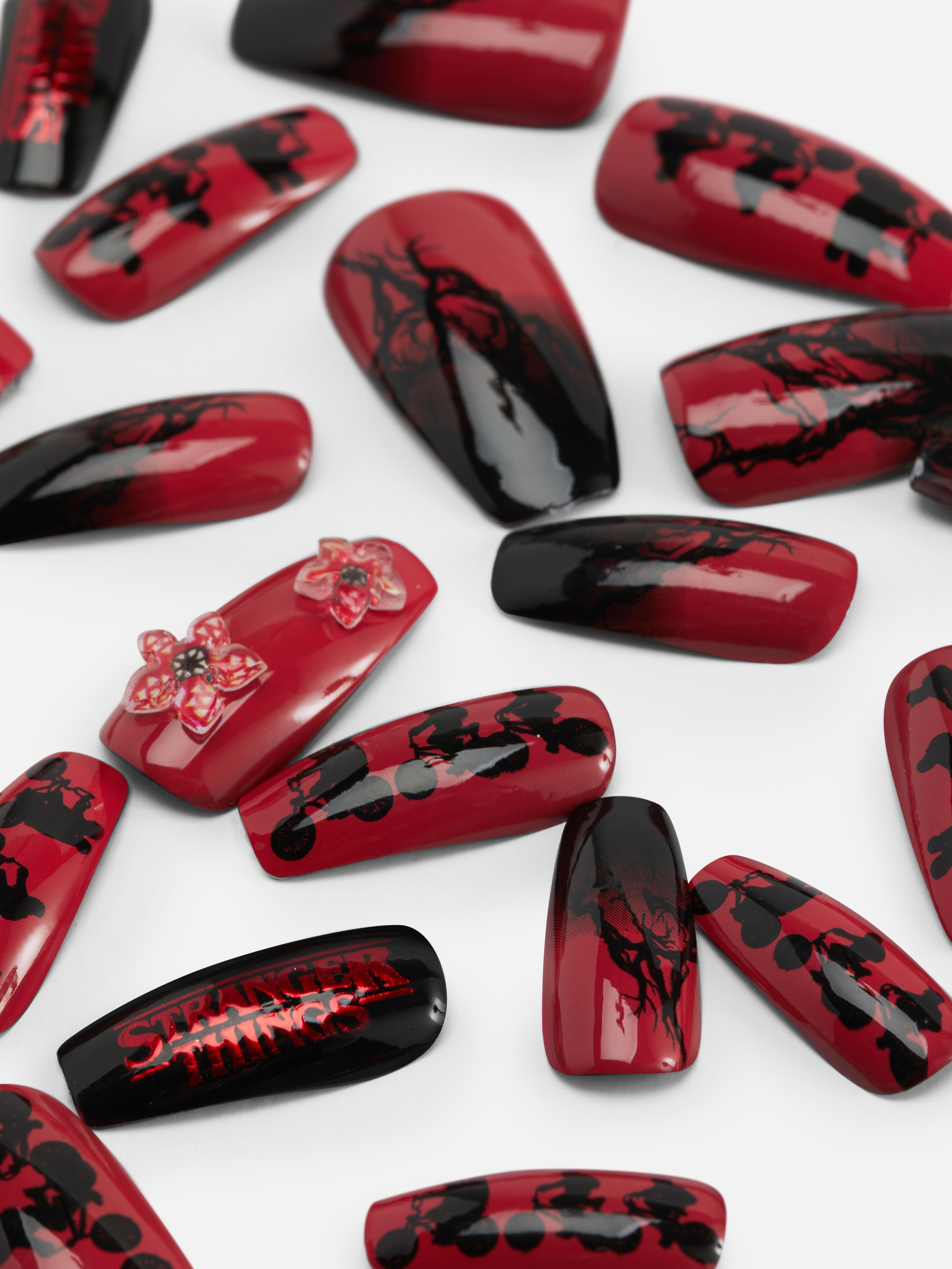 PS... Stranger Things False Nails
