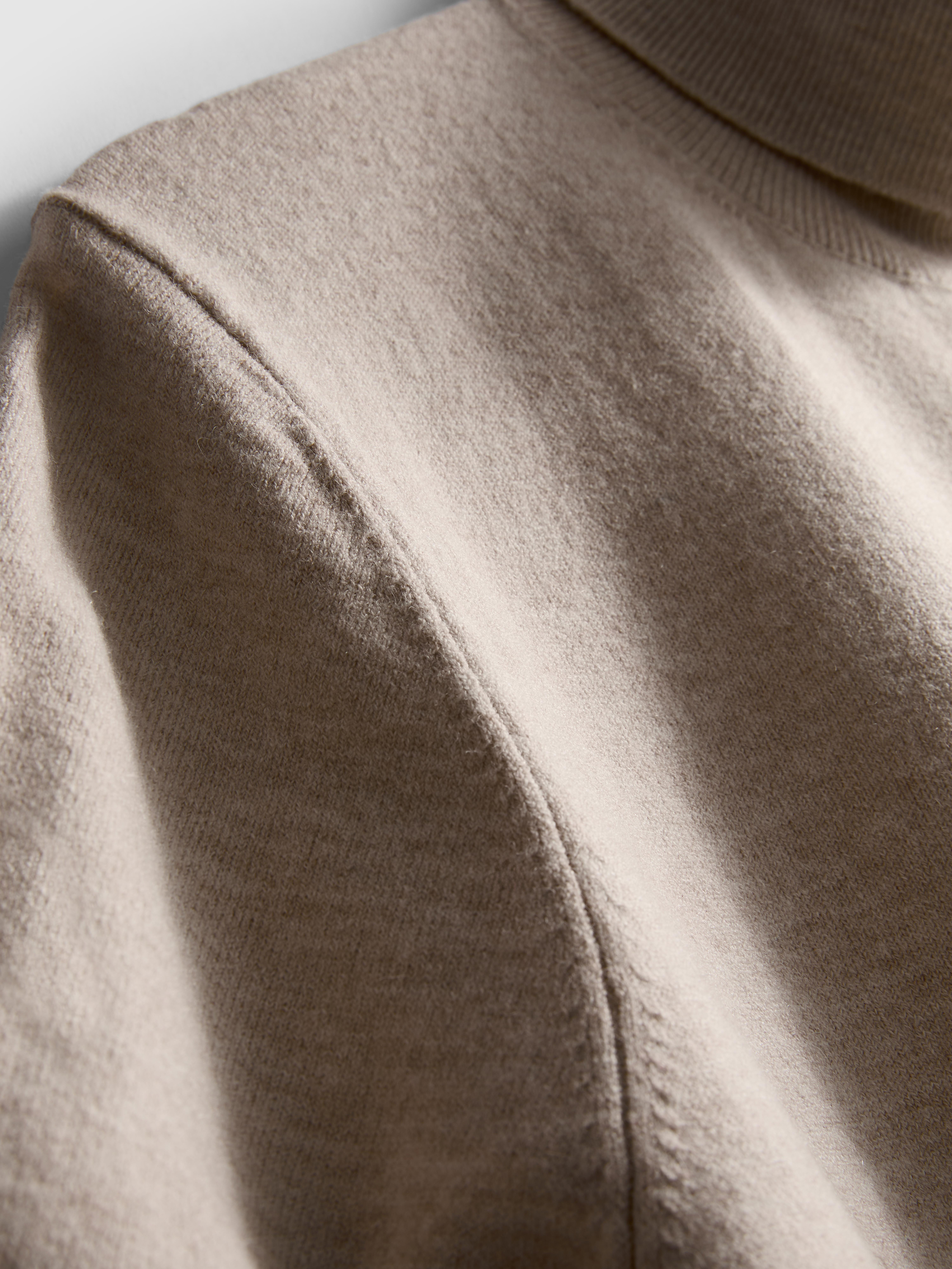 Pull doux à col roulé