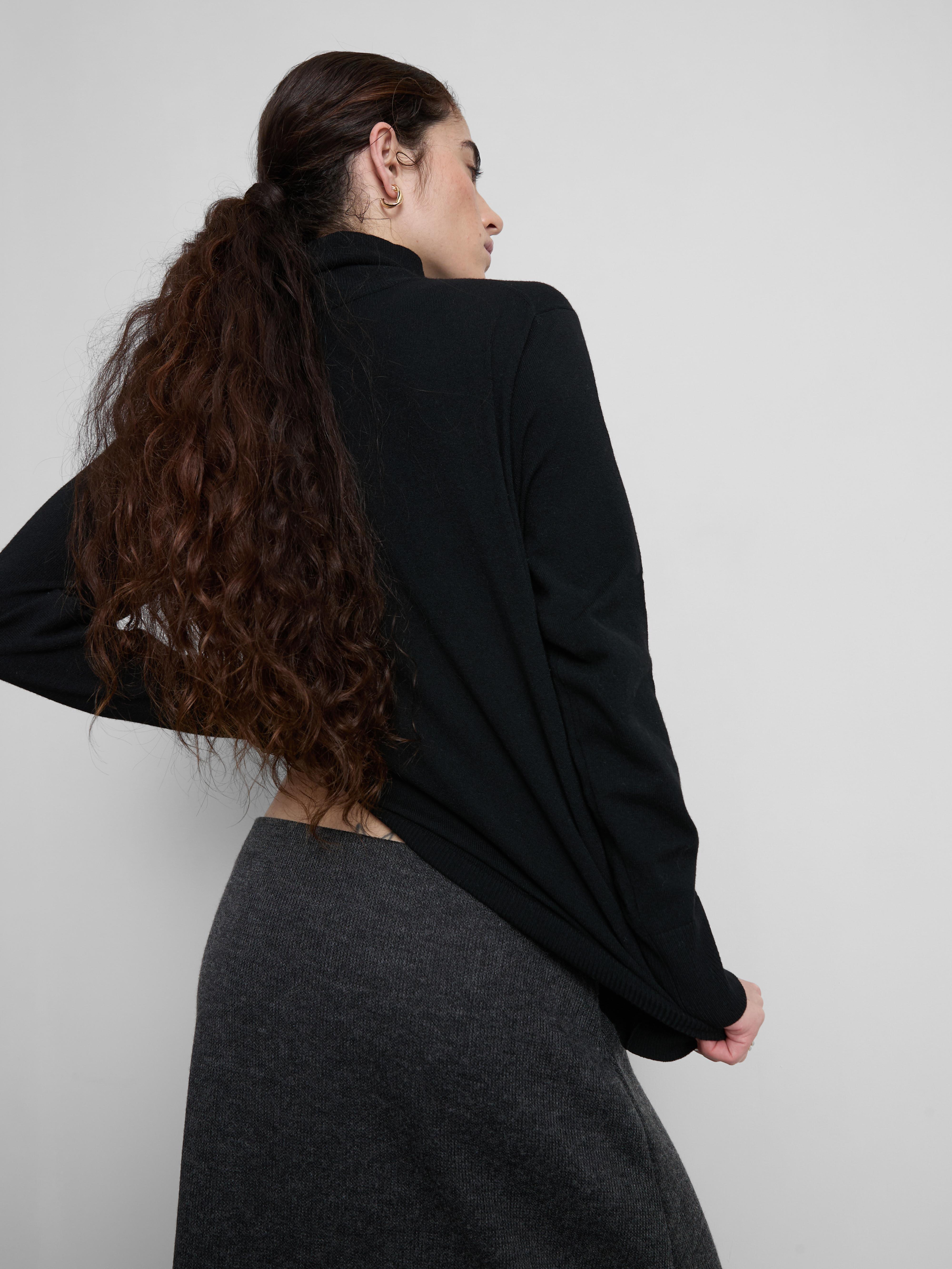 Pull doux à col roulé