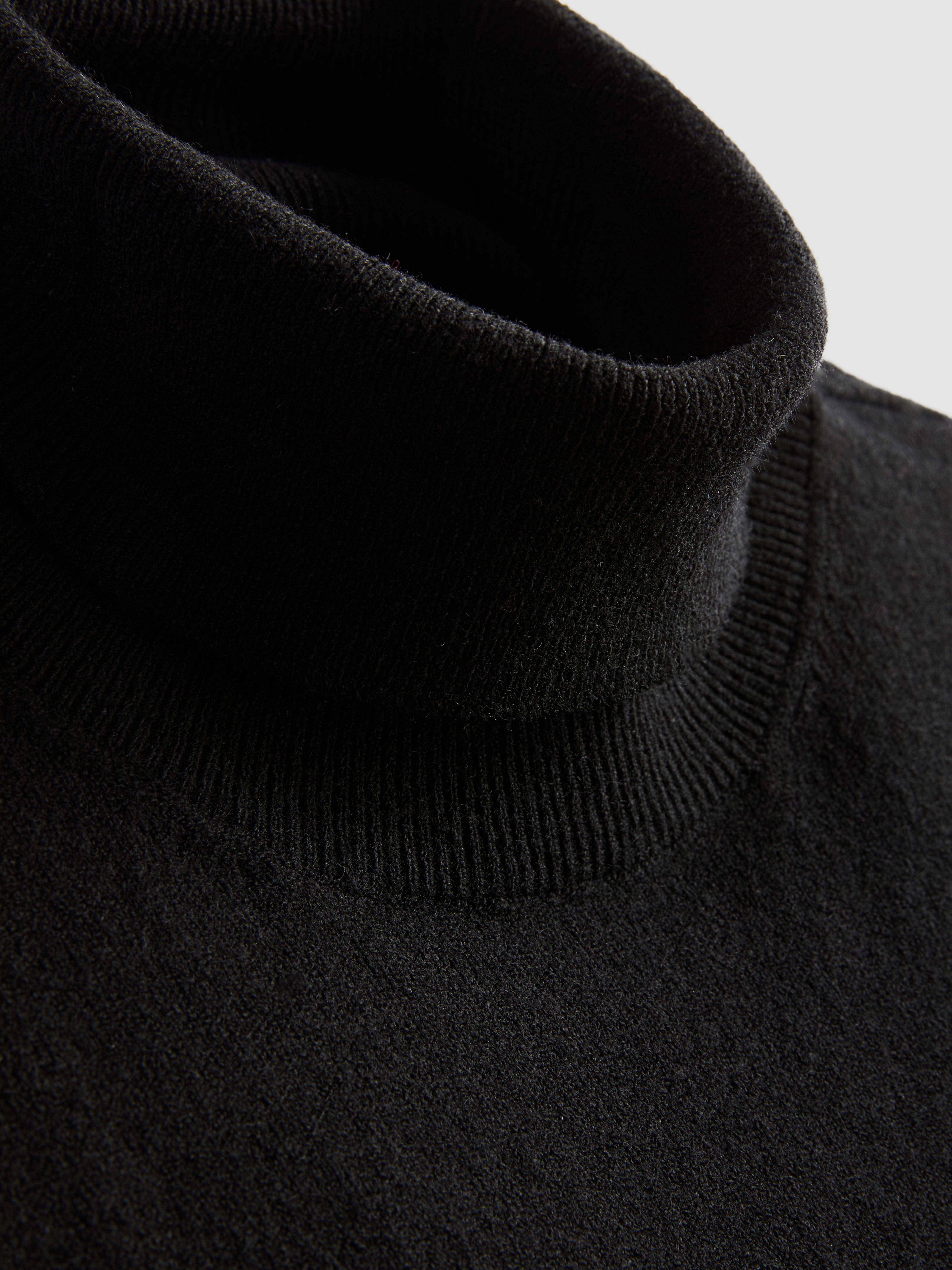 Pull doux à col roulé