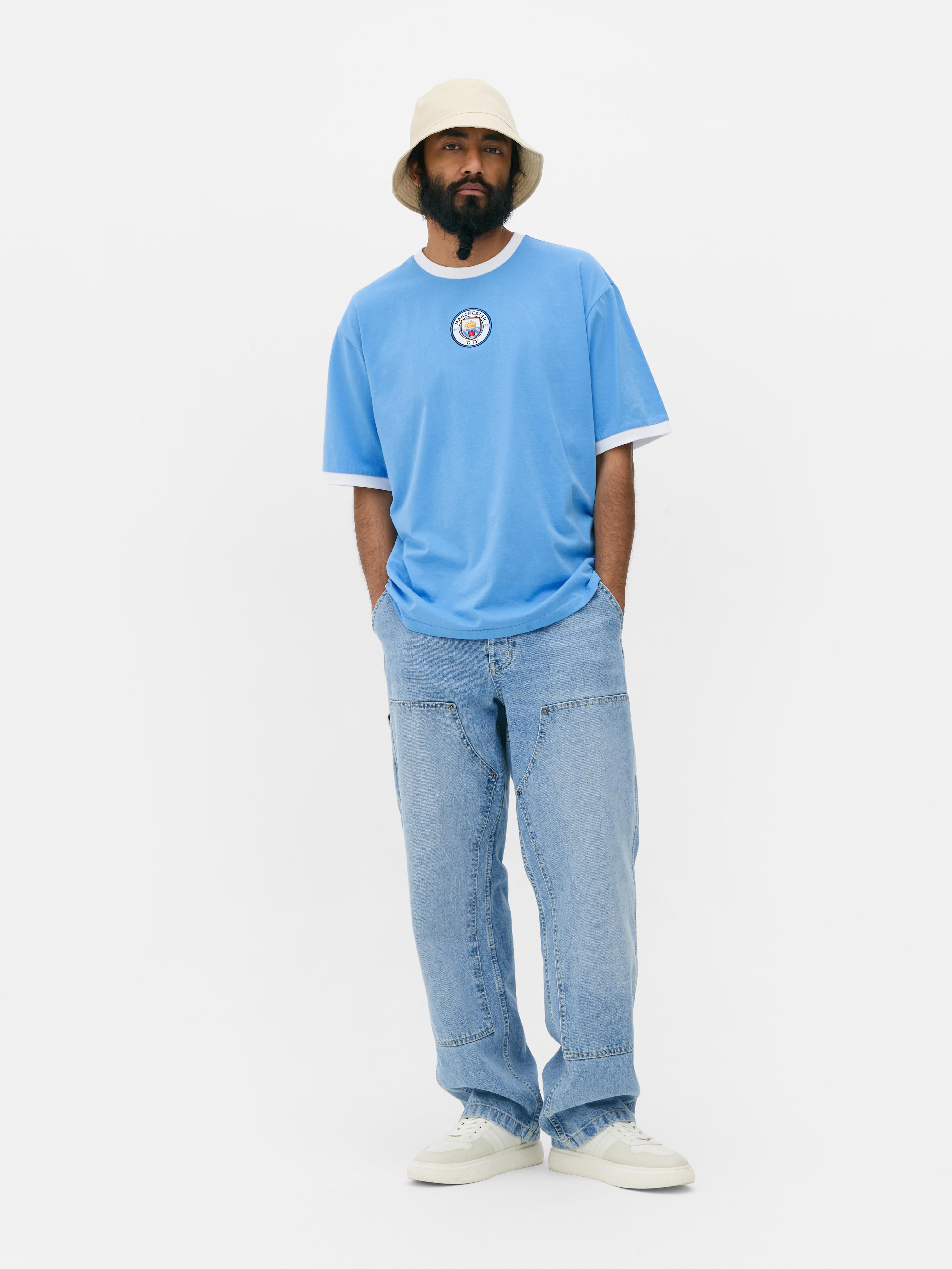 Manchester City Ringer T-Shirt