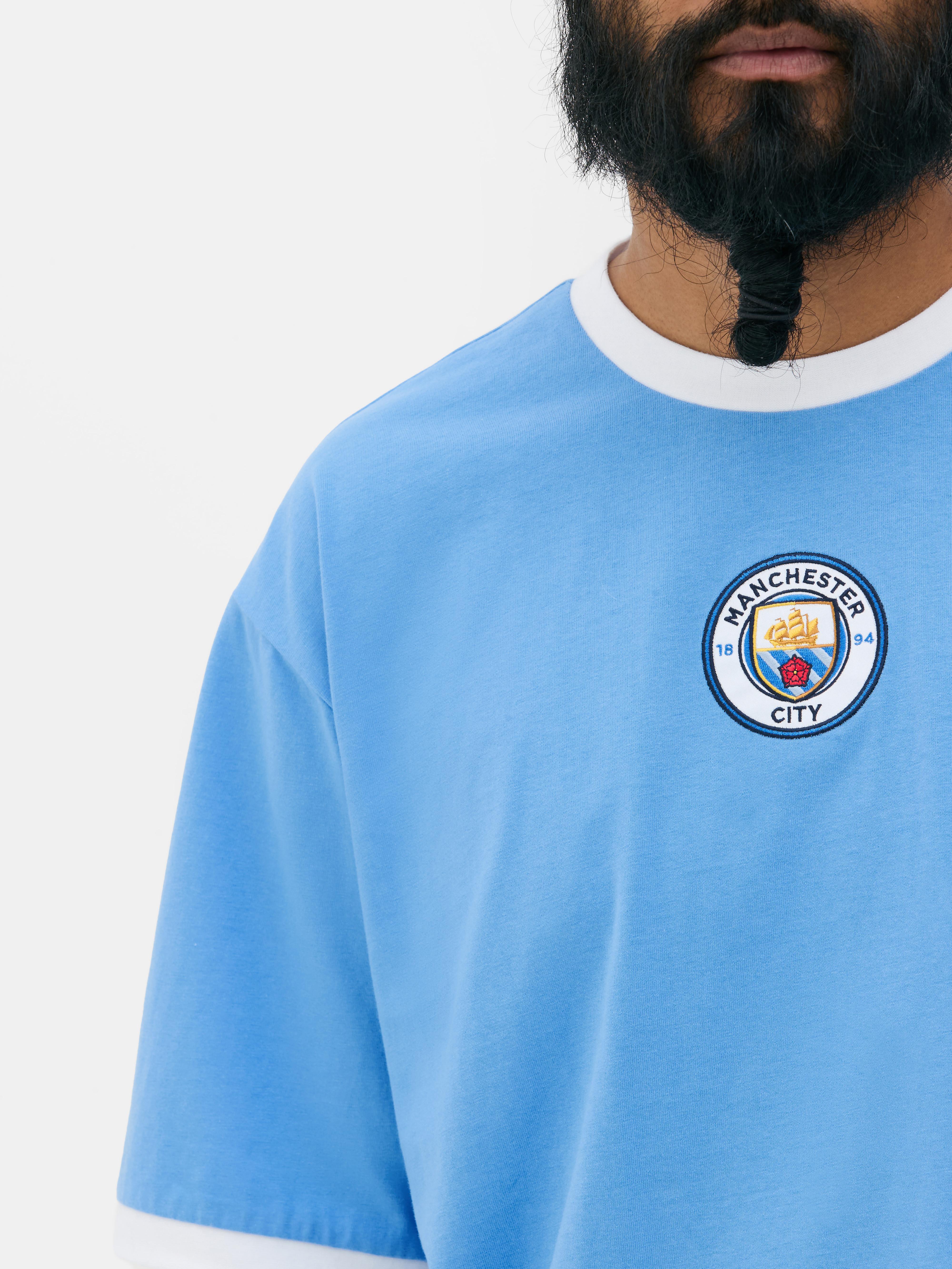 Manchester City Ringer T-Shirt