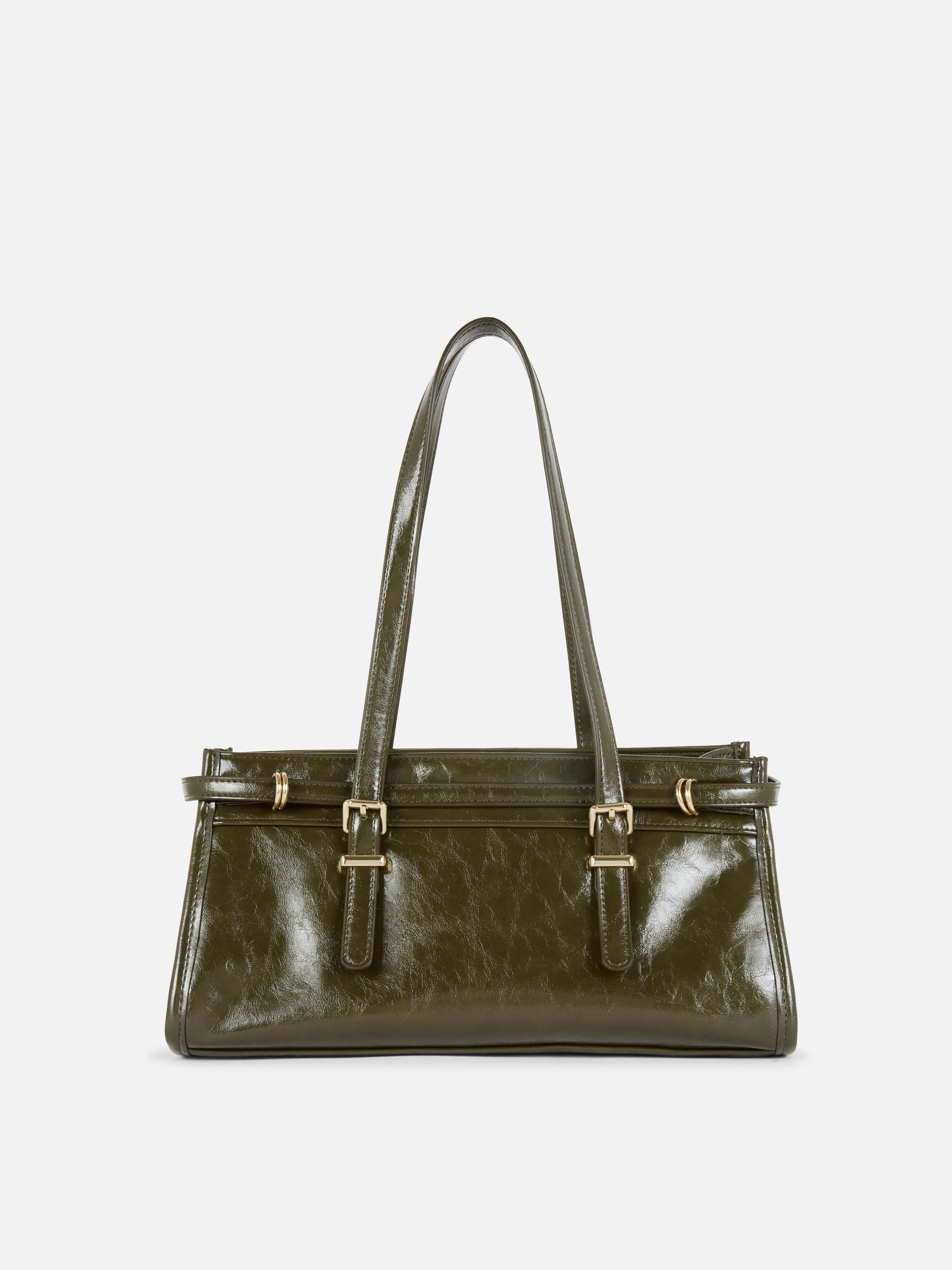 Crossbody Midi Satchel Bag