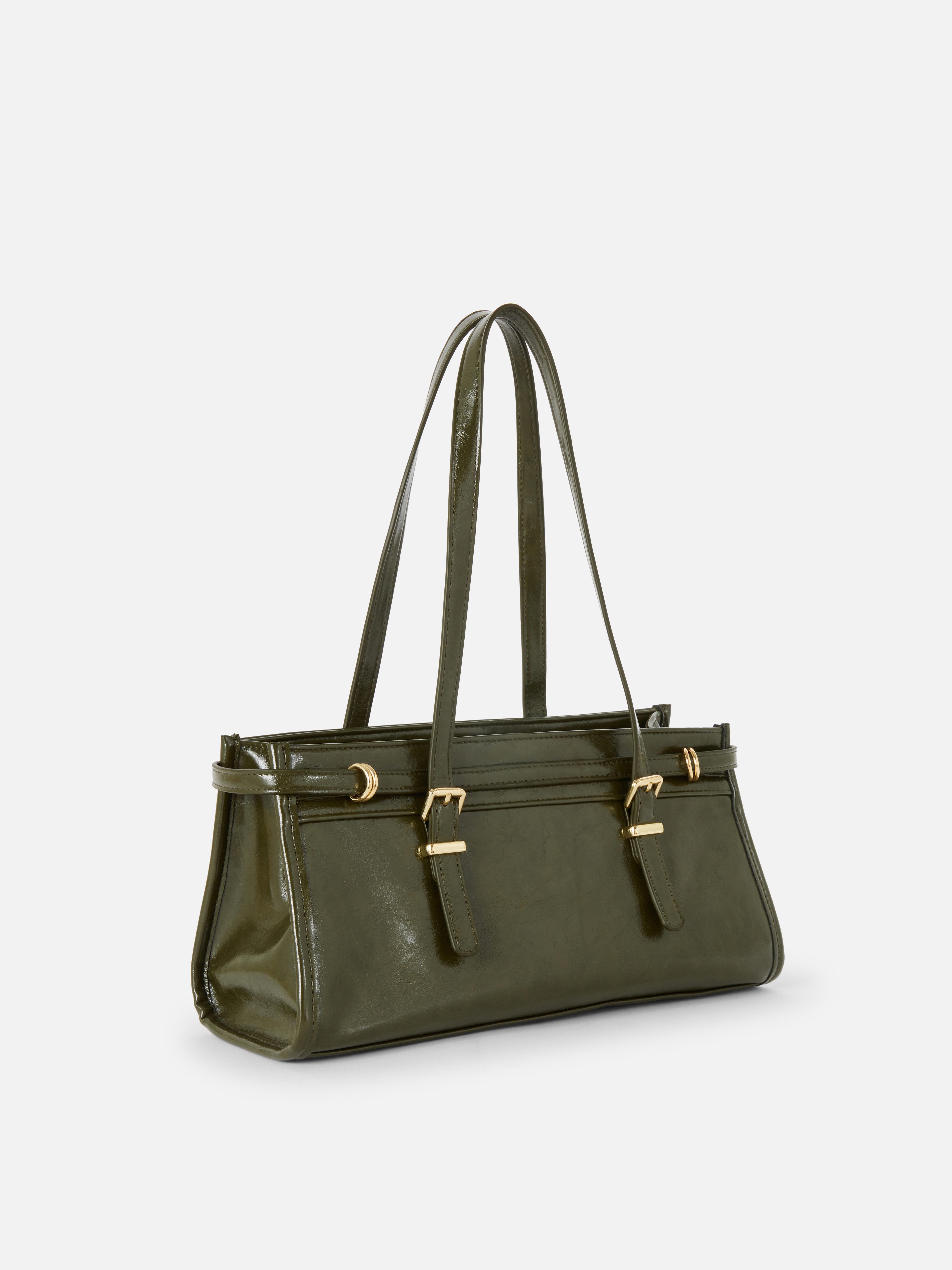 Crossbody Midi Satchel Bag