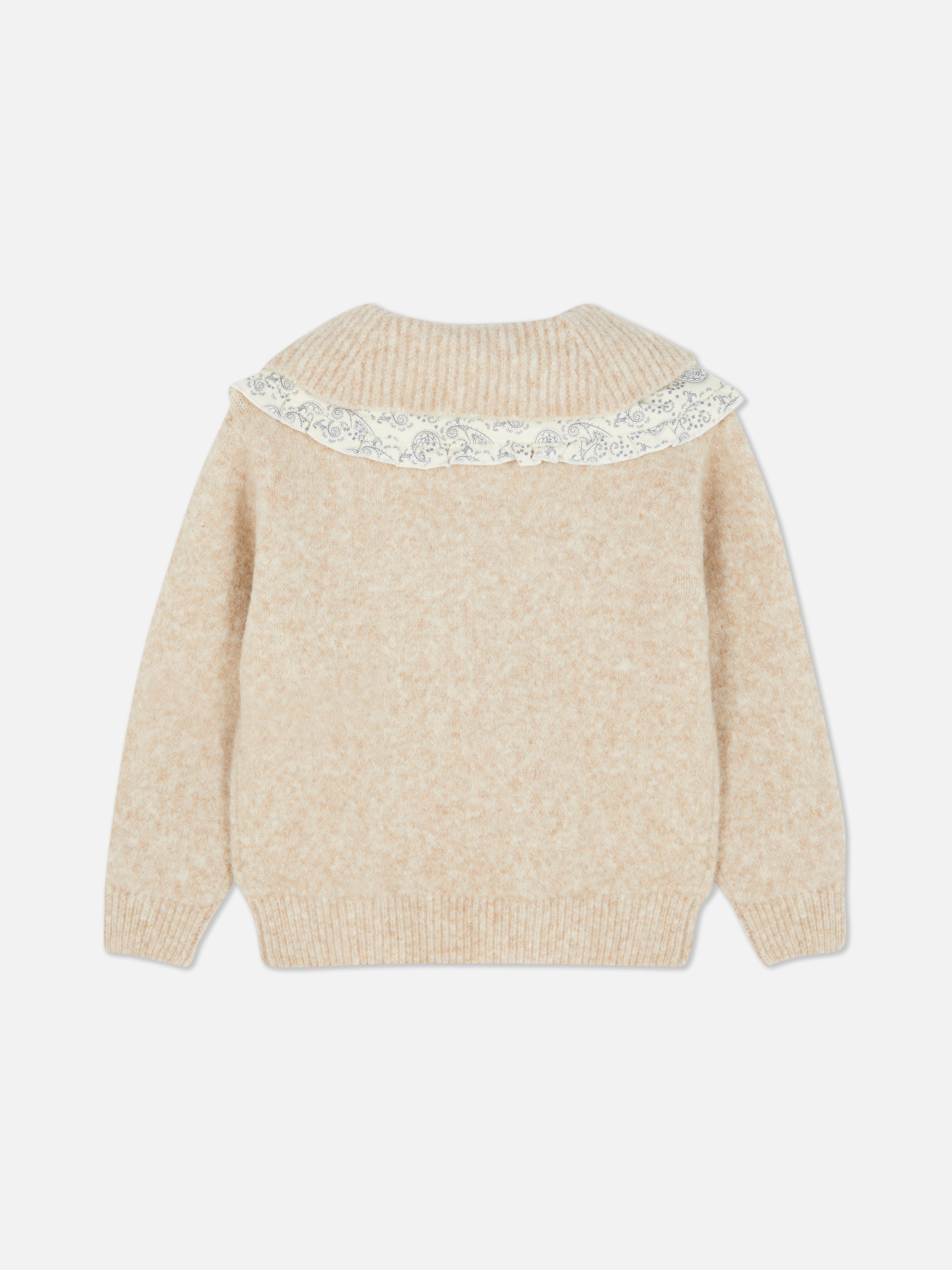 1.5-8yrs | Ruffle Collared Jumper