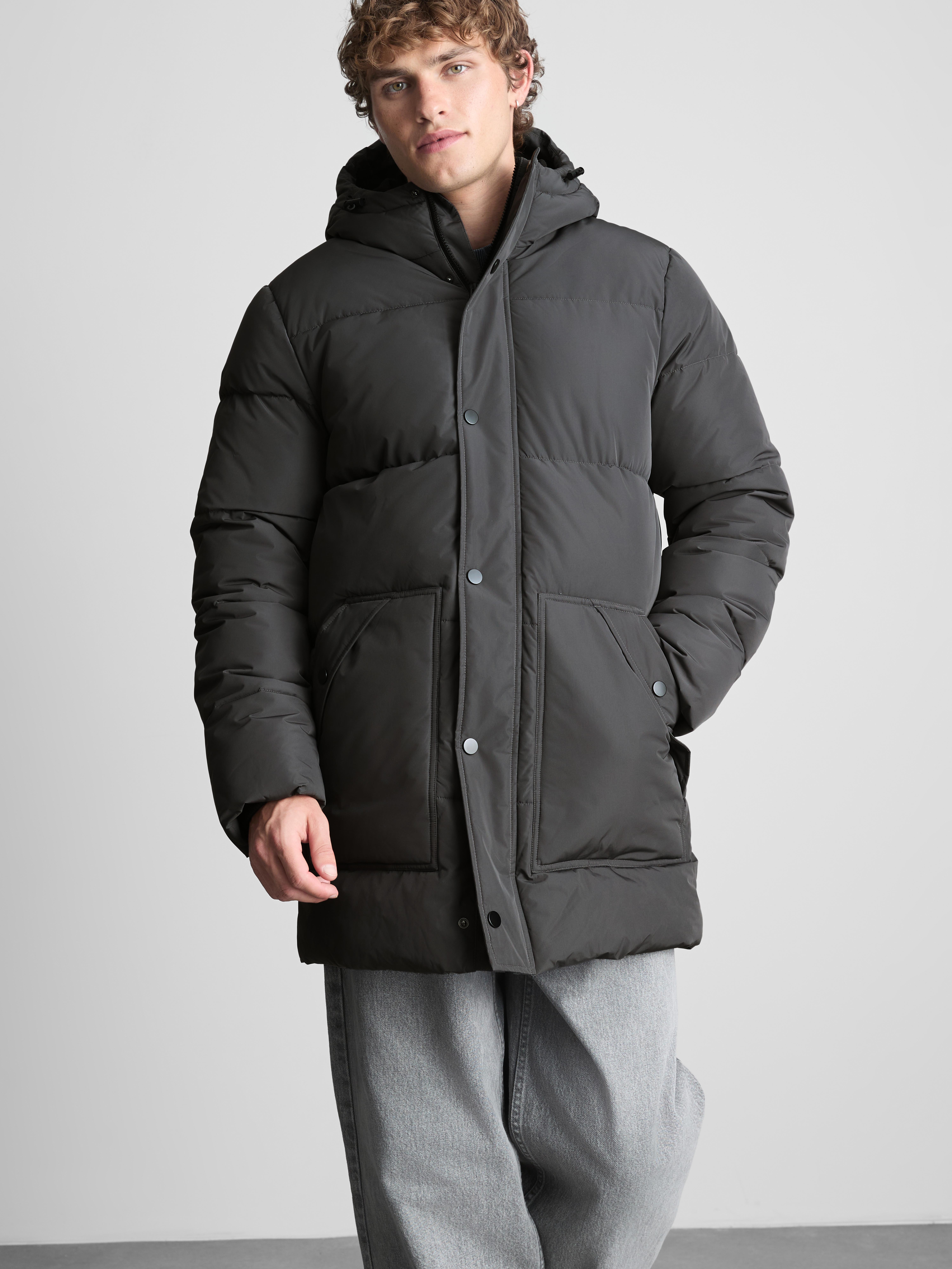 THERMOLITE® EcoMade Long Puffer Jacket