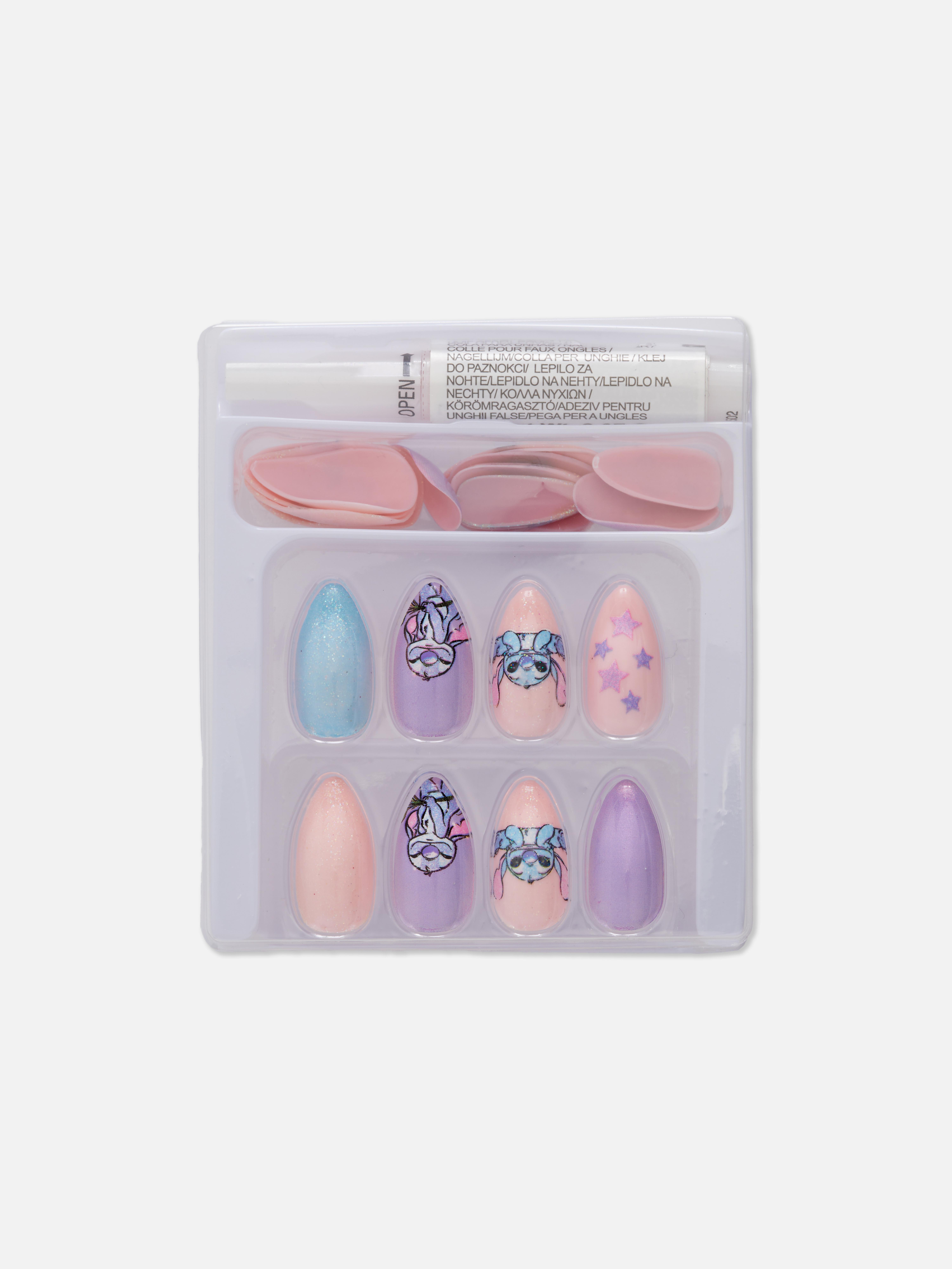 Disney’s Stitch Pointed Gloss False Nails