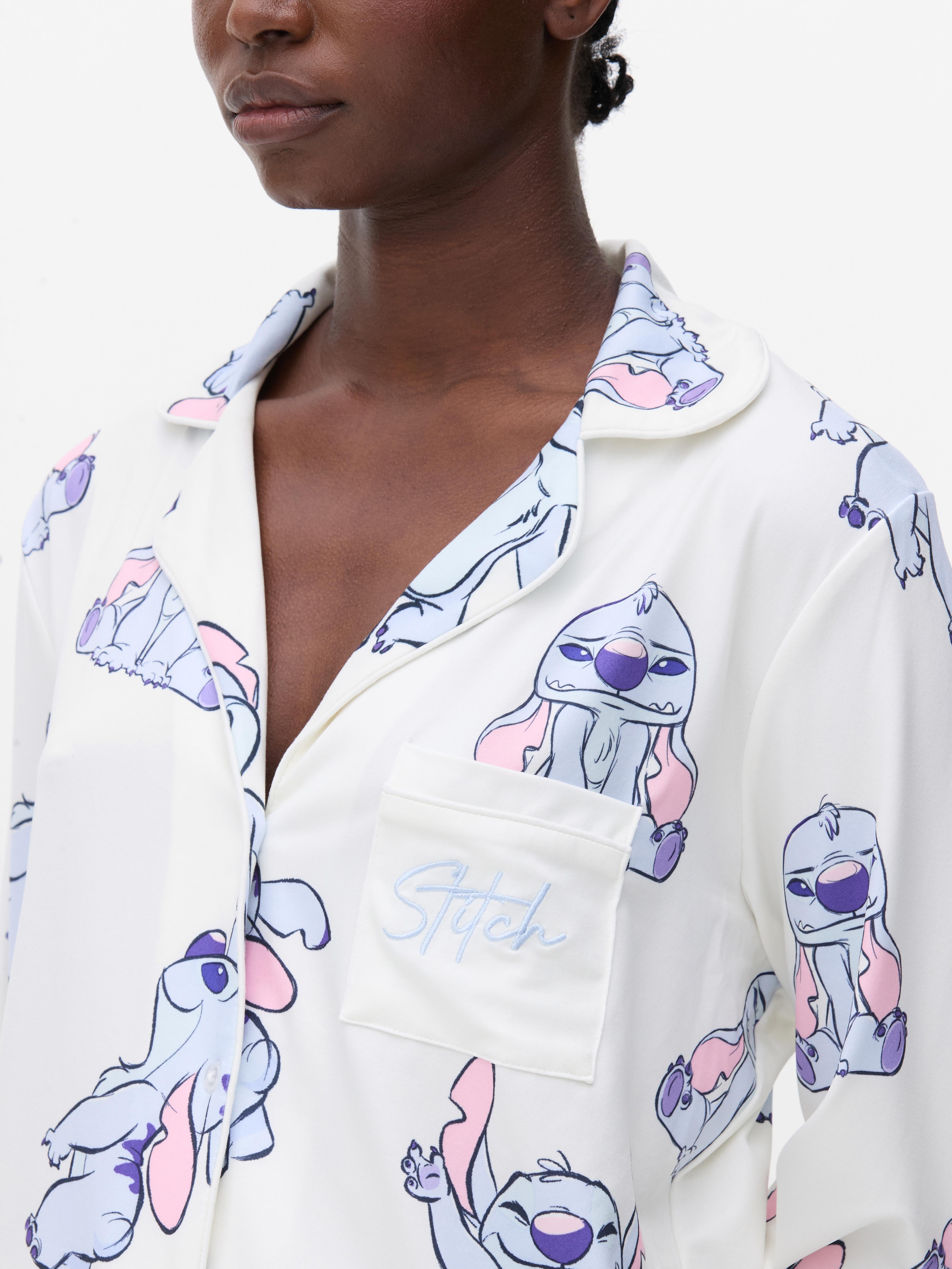 Pyžamová souprava Disney Stitch typu boyfriend