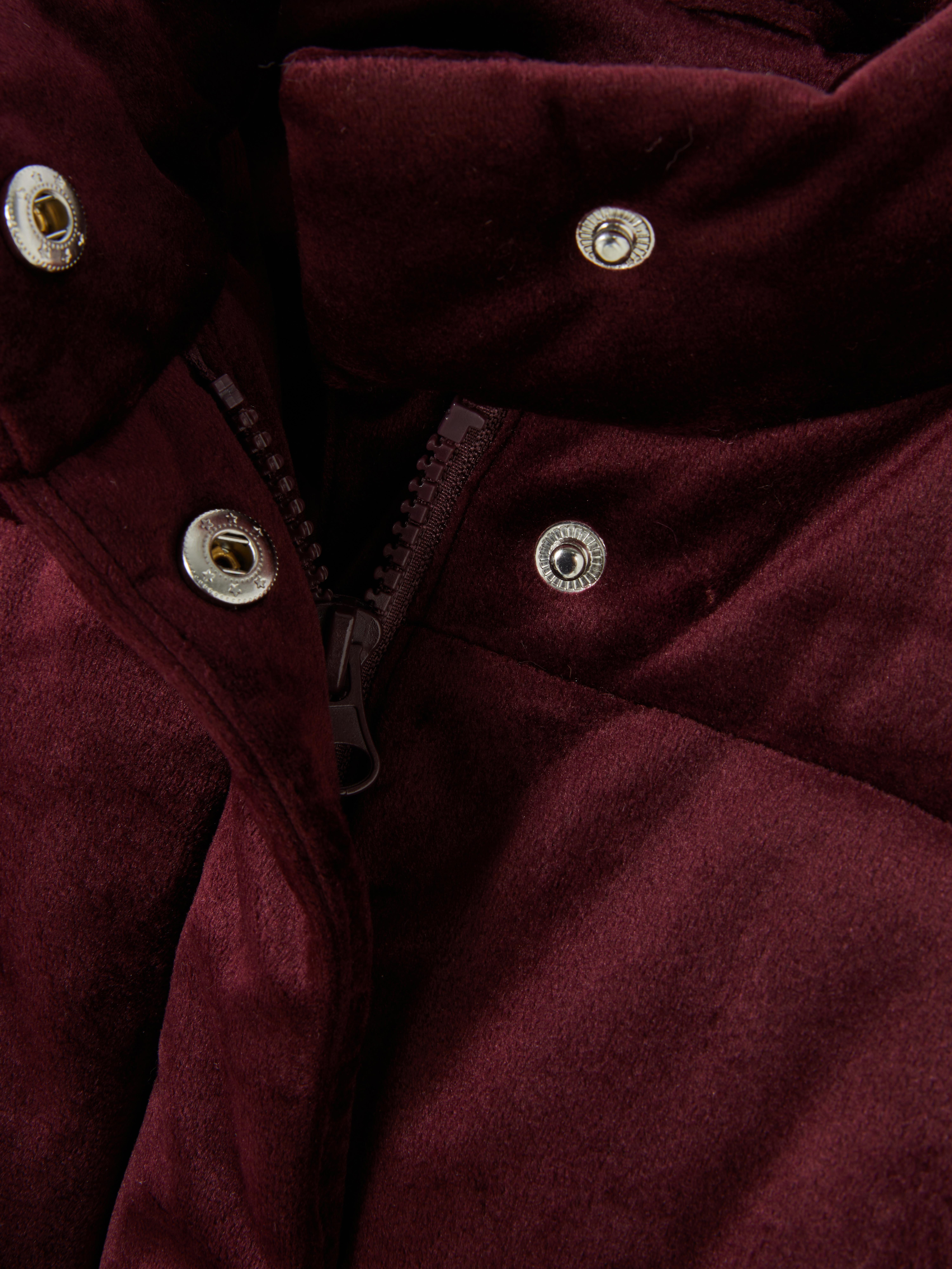 7-15yrs | Velvet Puffer Jacket