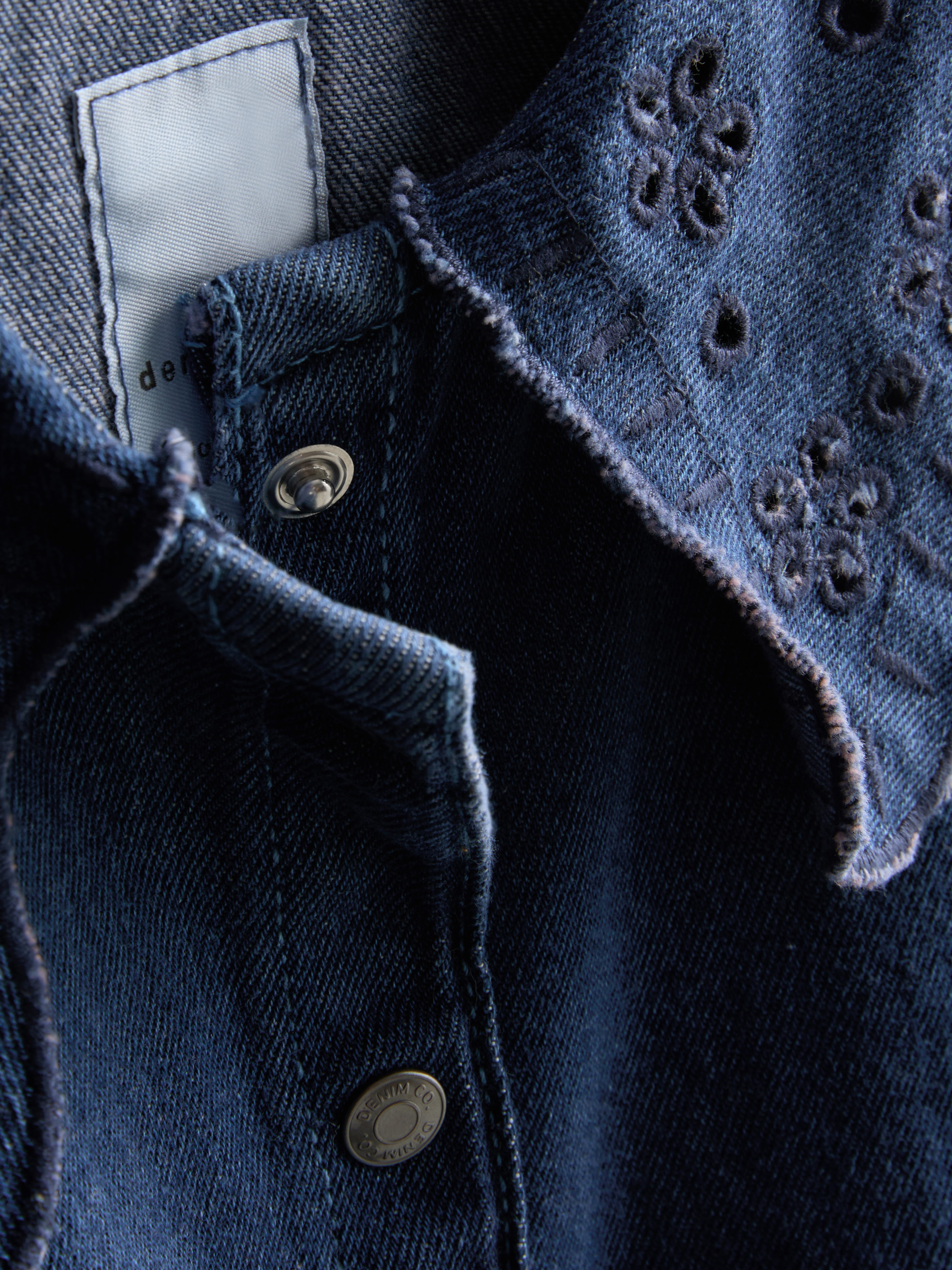 1.5-8yrs | Collared Denim Dress