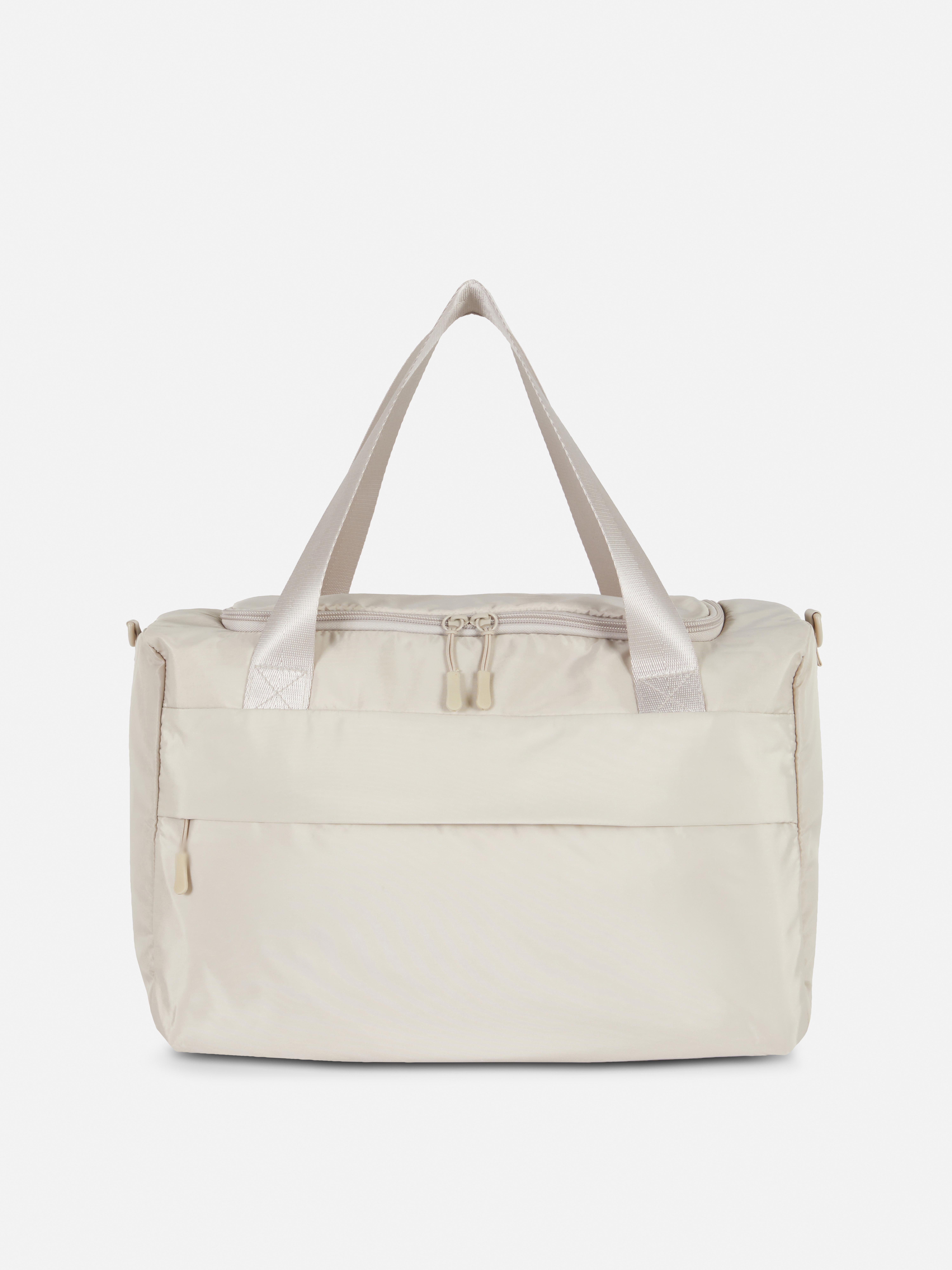 呂*布様 PRY Front Zip Travel Bag Front Zip Travel Bag [PU Canvas] – PRY