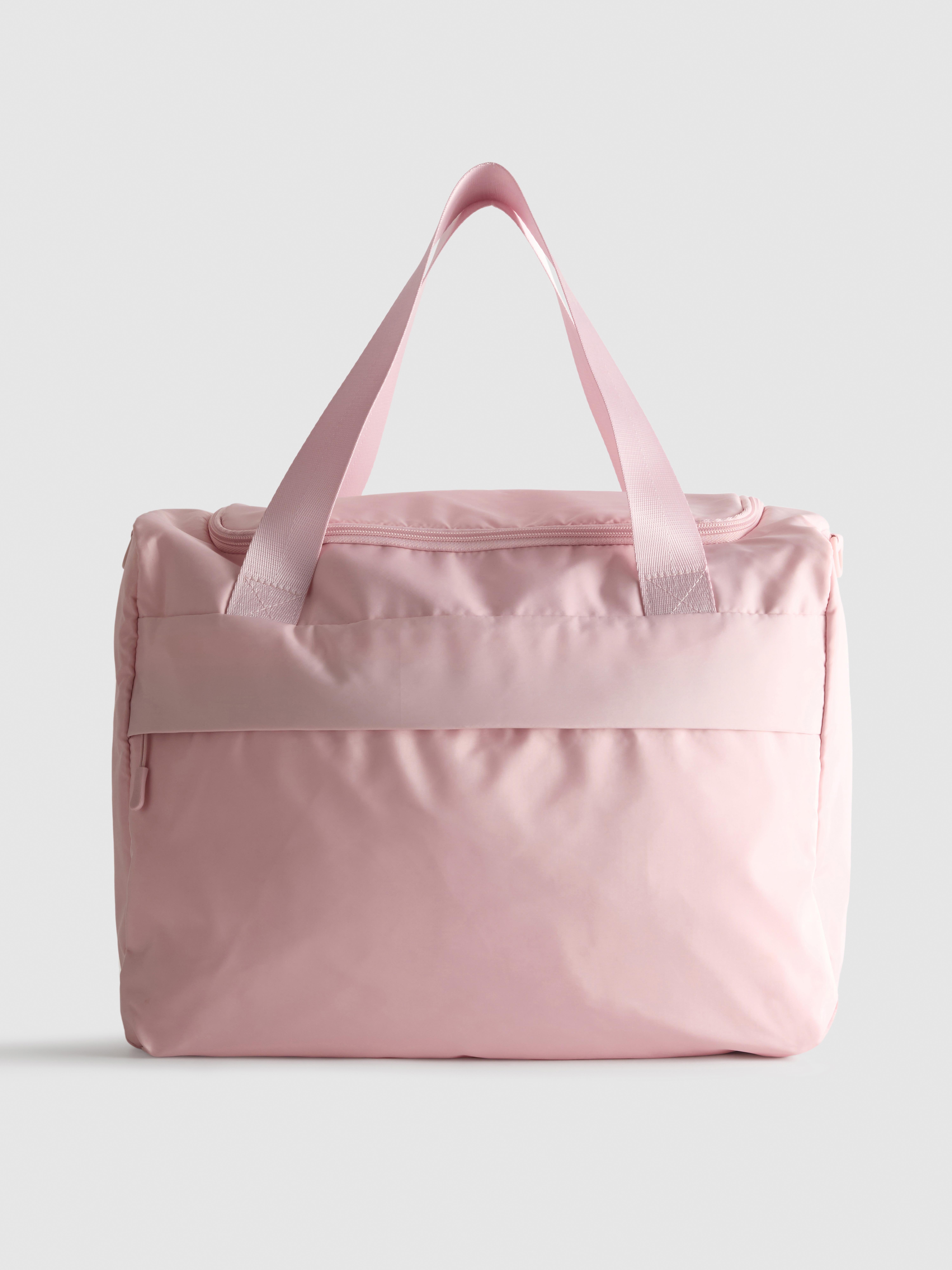 Reisetasche mit Reißverschluss Hellrosa