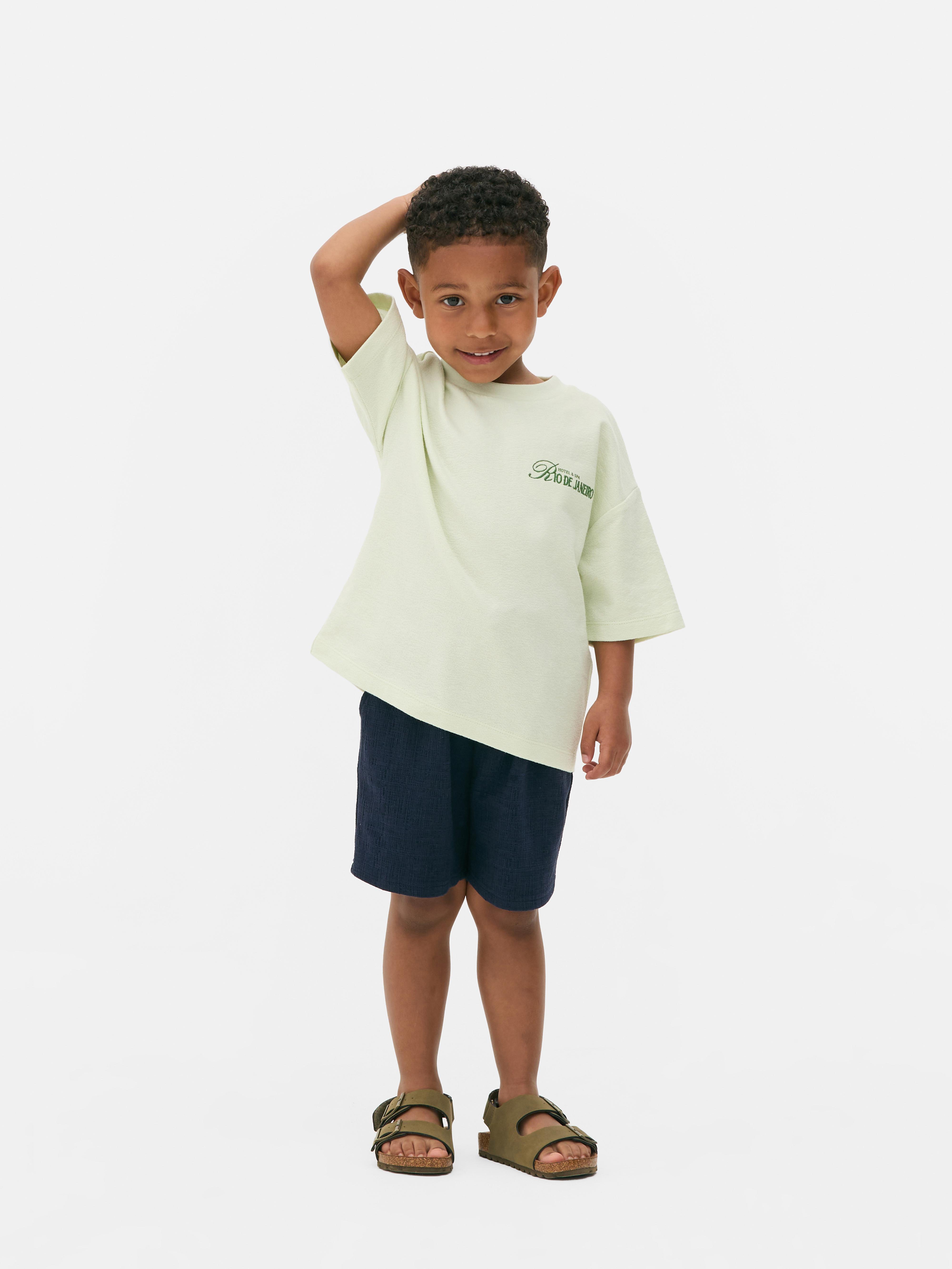 Kurzärmeliges „Rio de Janeiro“ T-Shirt
