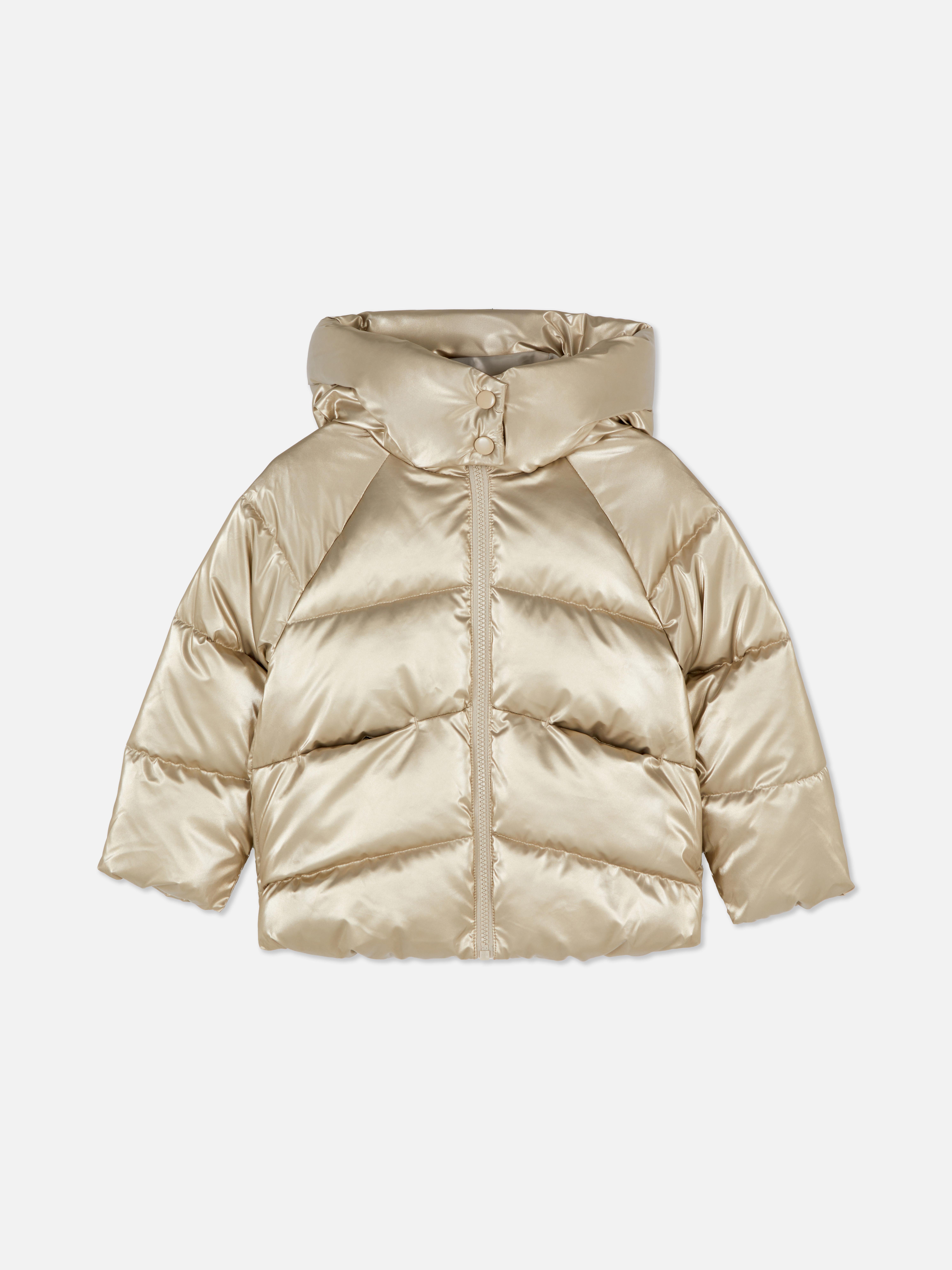 1.5-8yrs | Metallic Puffer Jacket