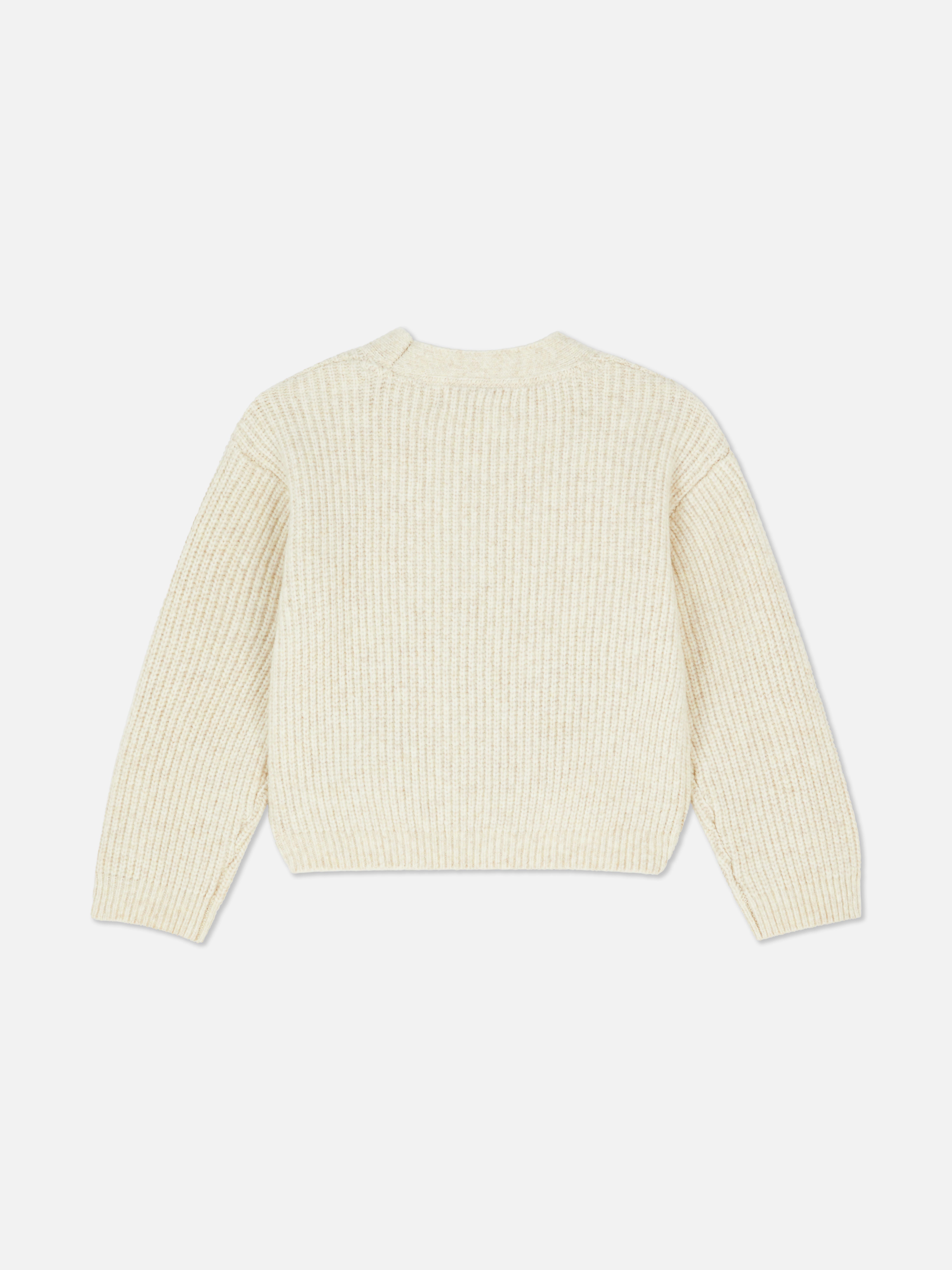 1.5-8yrs | Floral V-Neck Cardigan