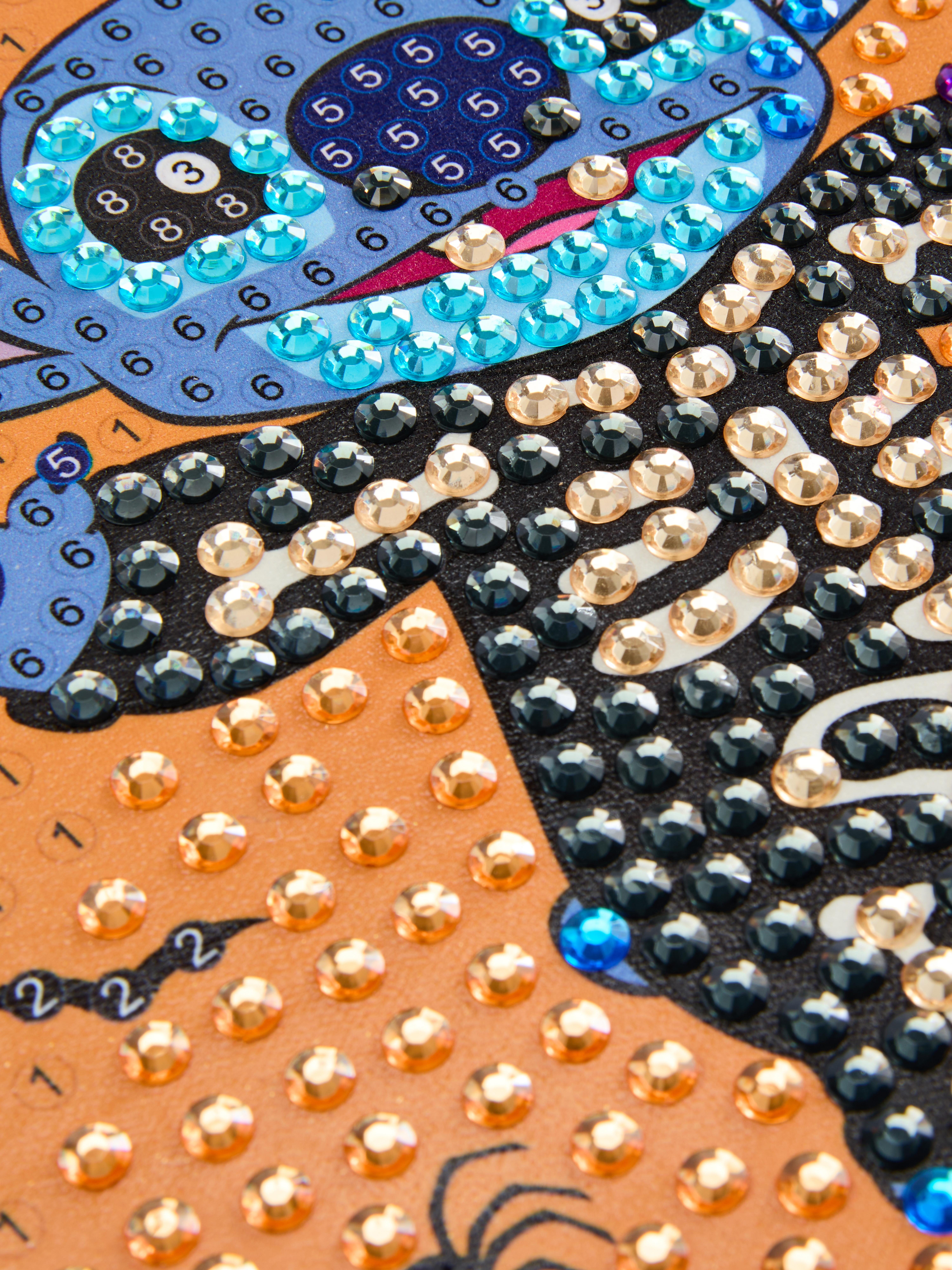 Halloween-kunstset met siersteentjes Disney's Stitch