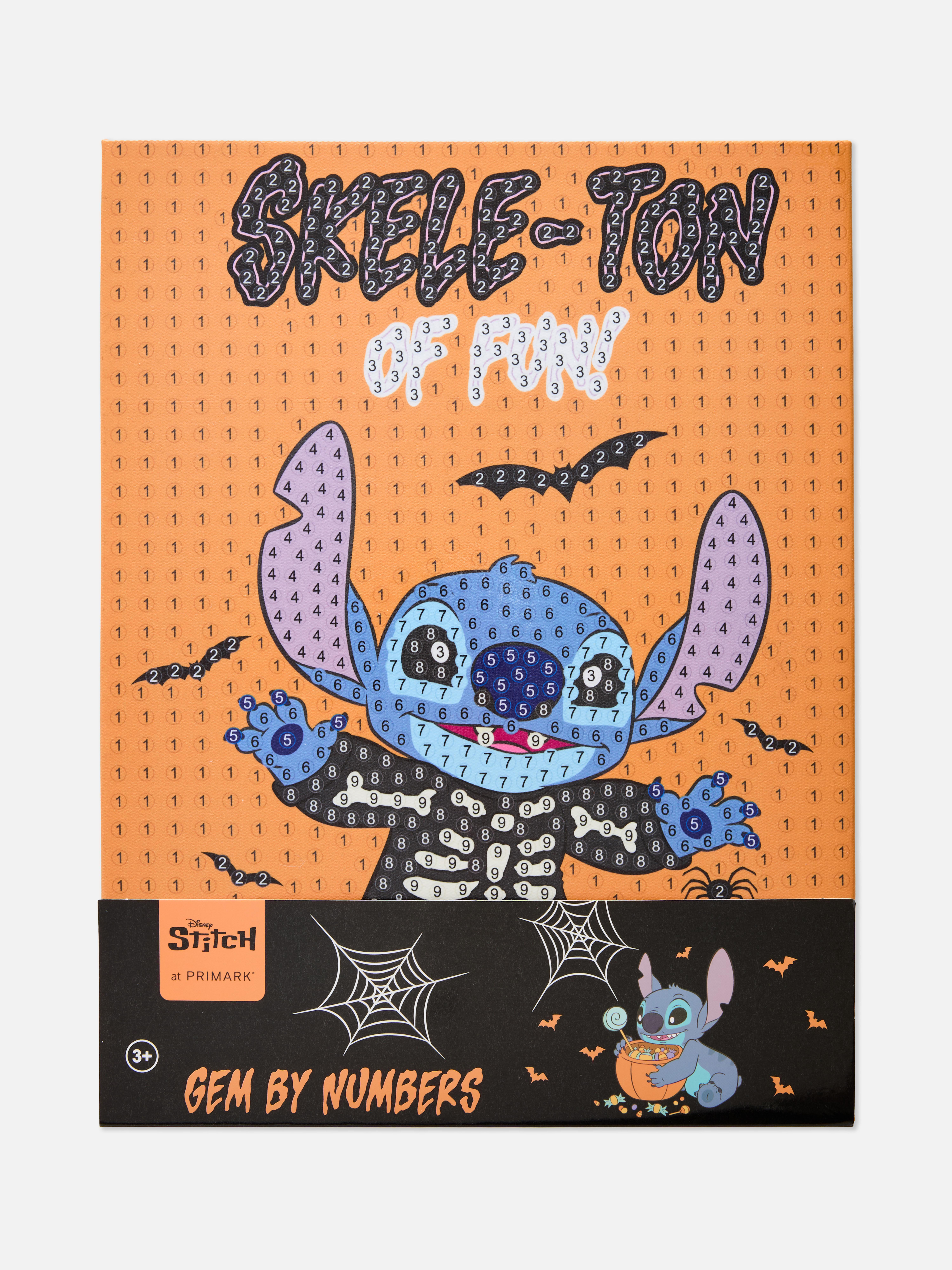 Halloween-kunstset met siersteentjes Disney's Stitch