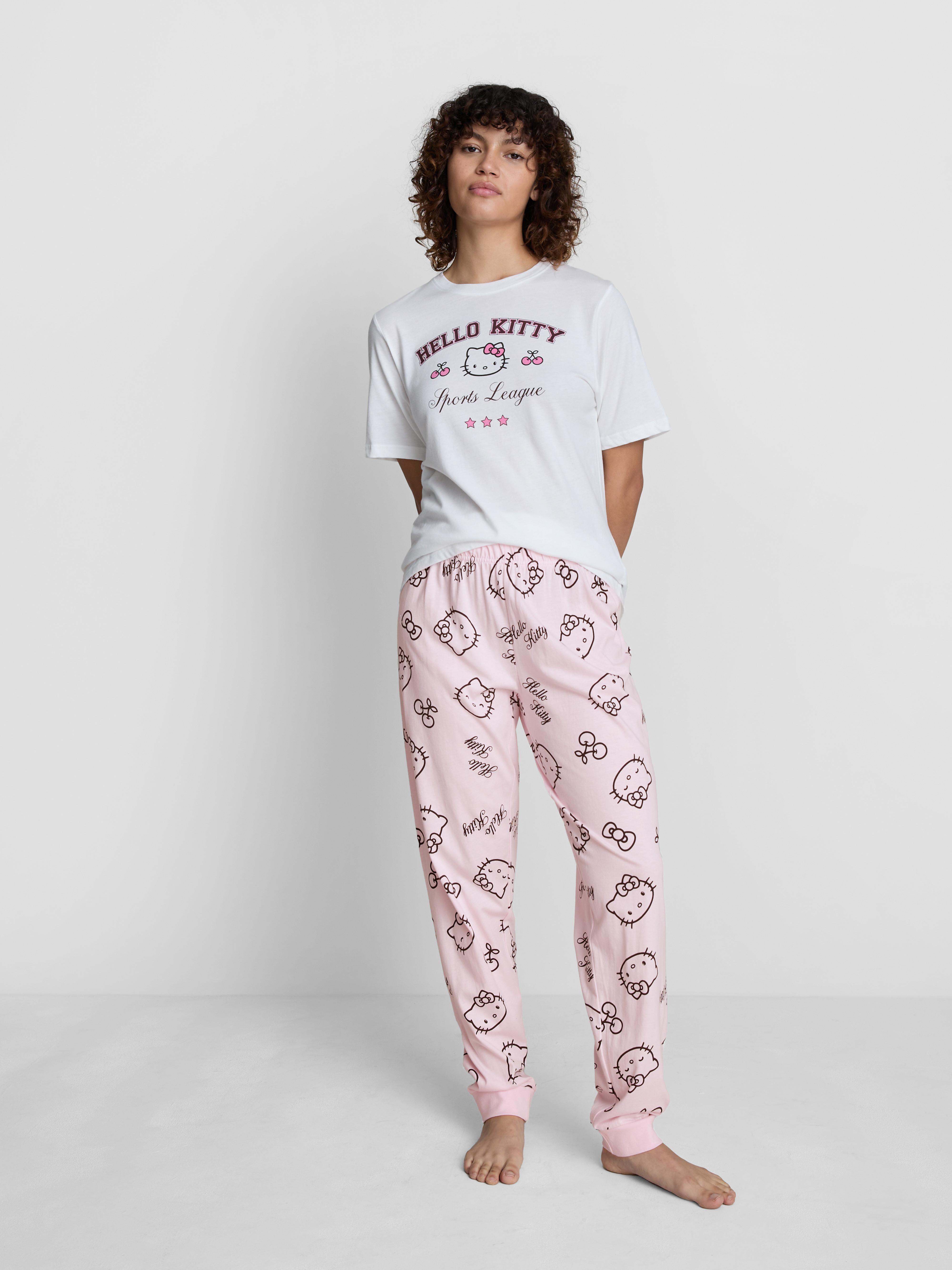 Hello Kitty Varsity Pajama Set