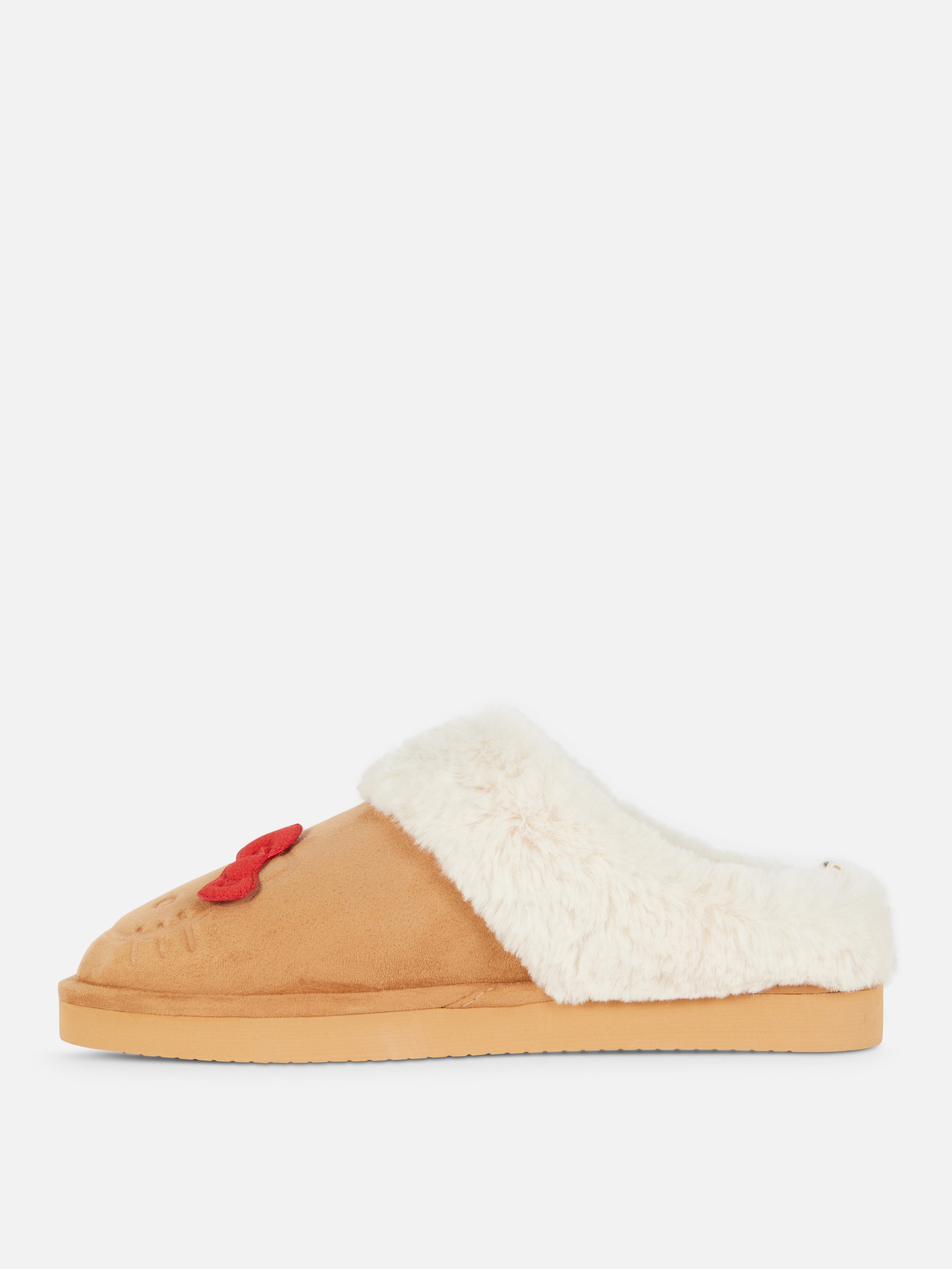 Pantuflas cálidas tipo zueco de Hello Kitty