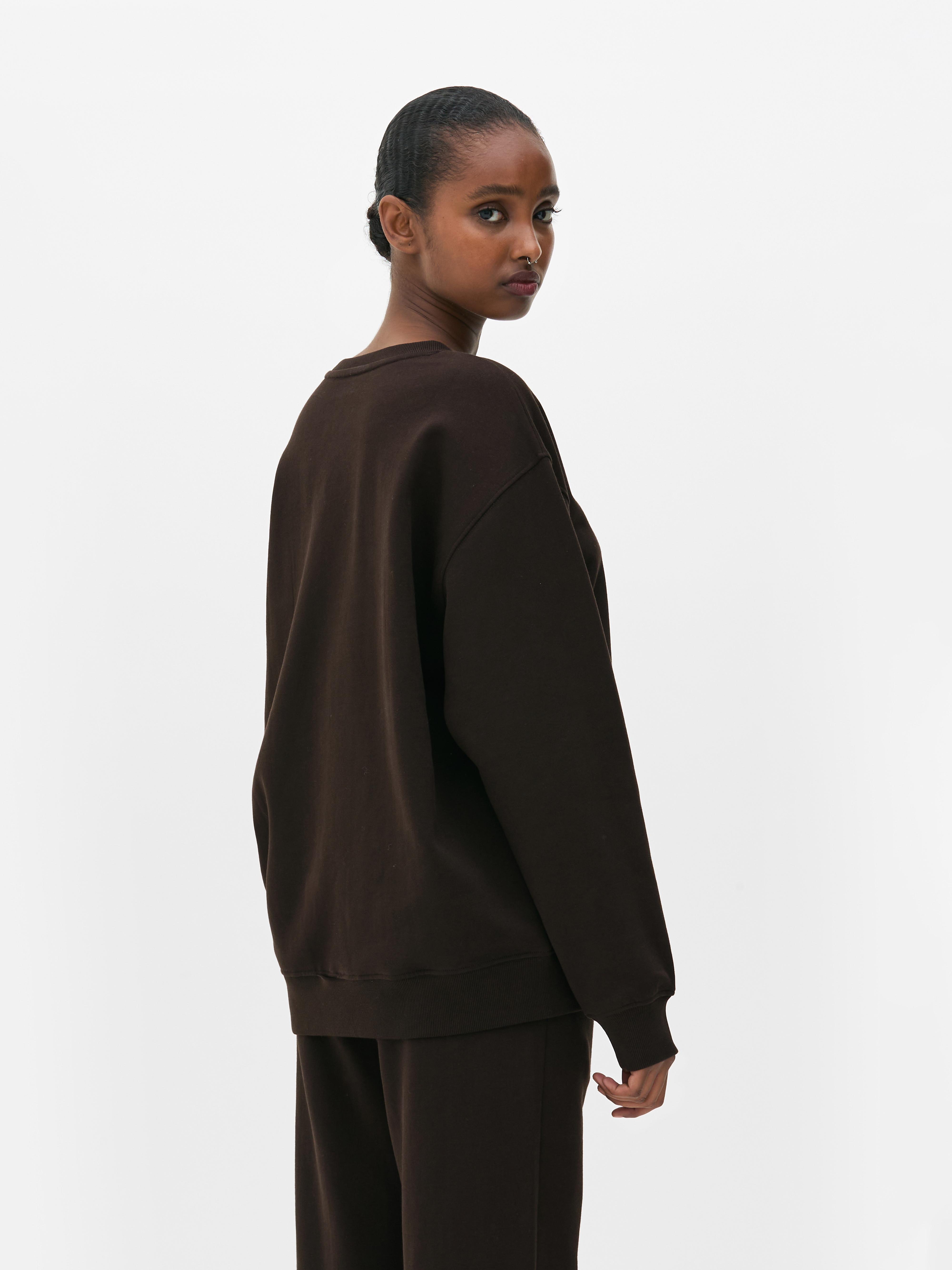 Sudadera de hombros caídos