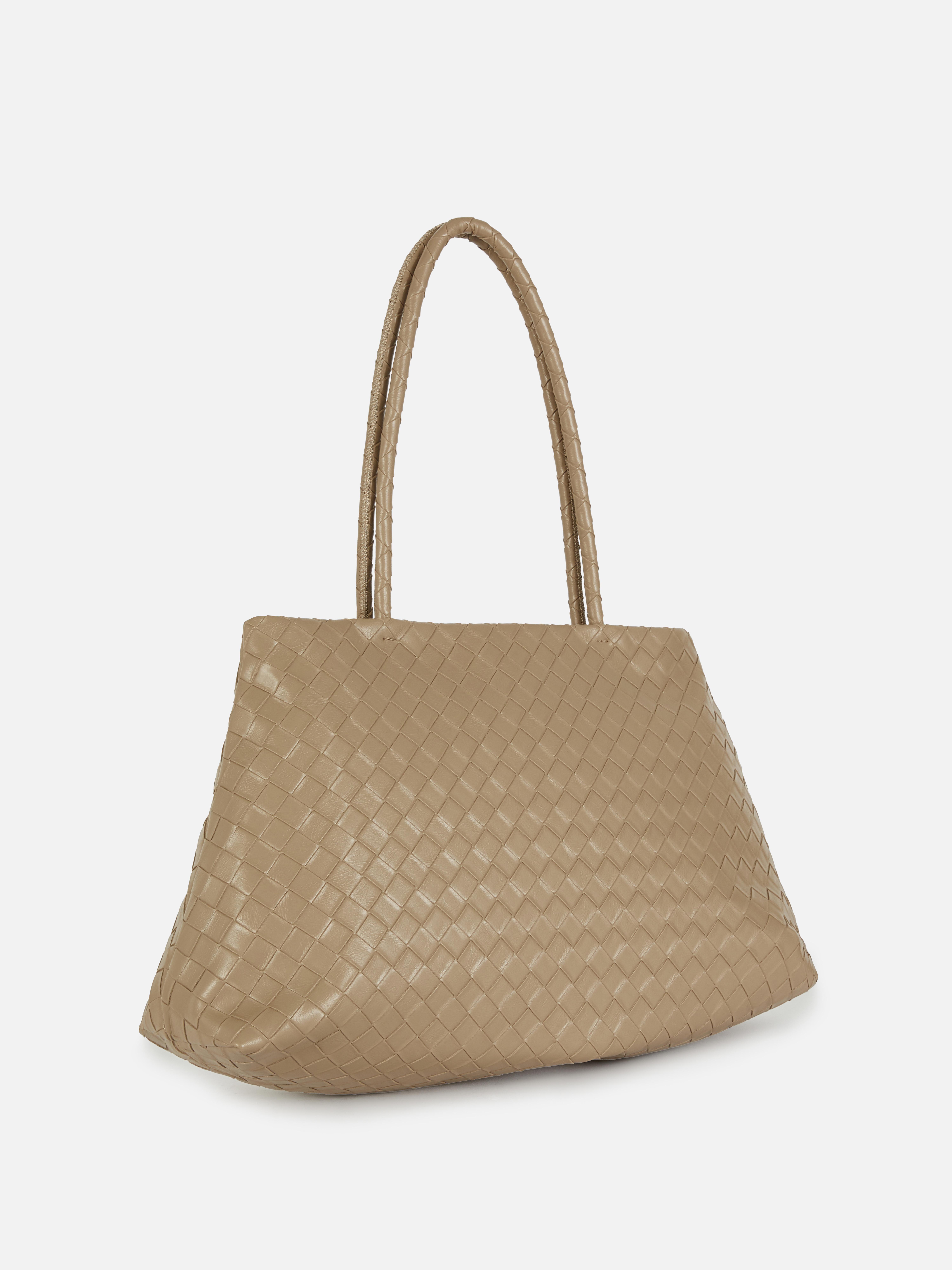 Sac à bandoulière tissé oversize