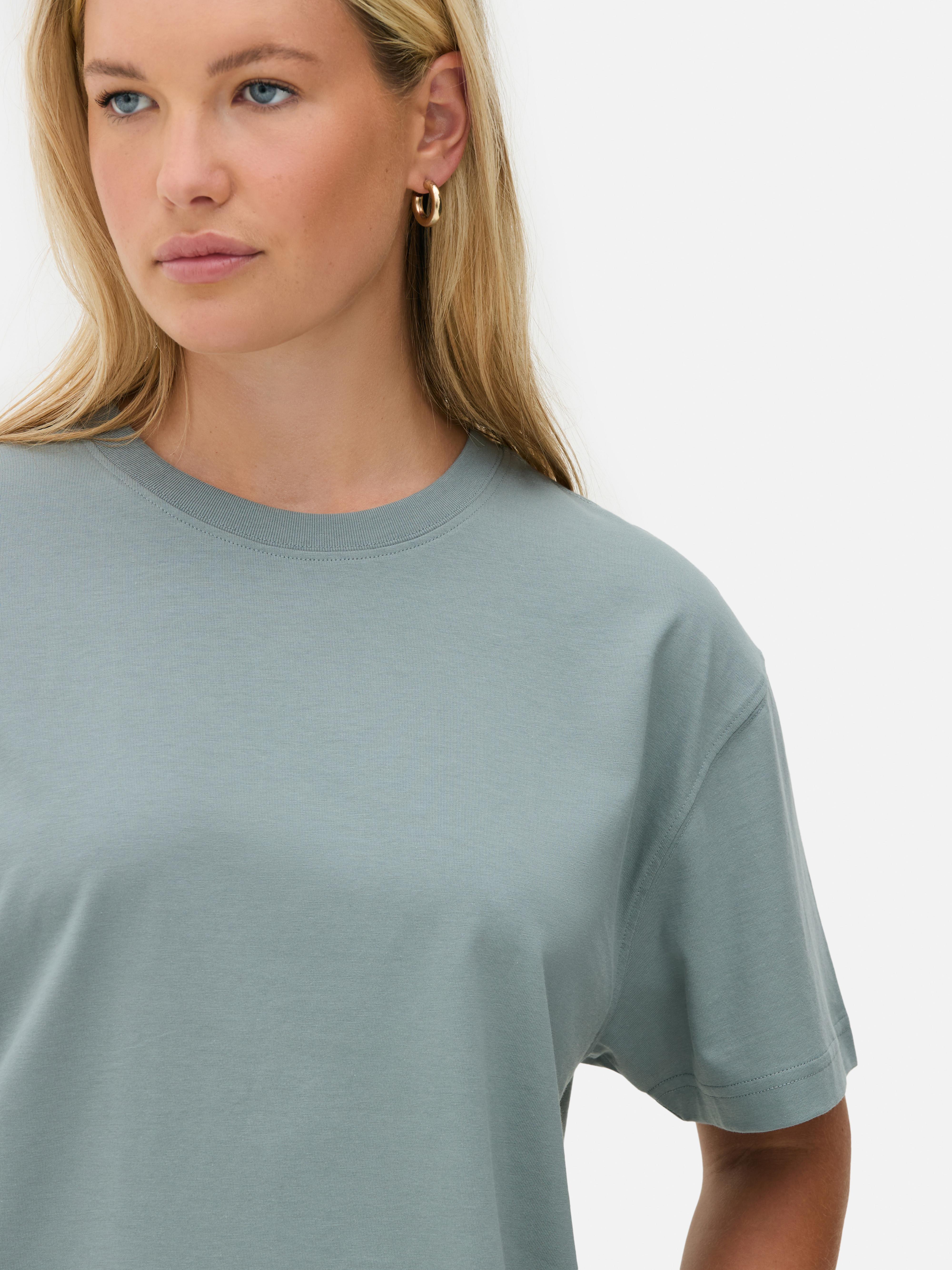 Essential Boxy Cotton Tee
