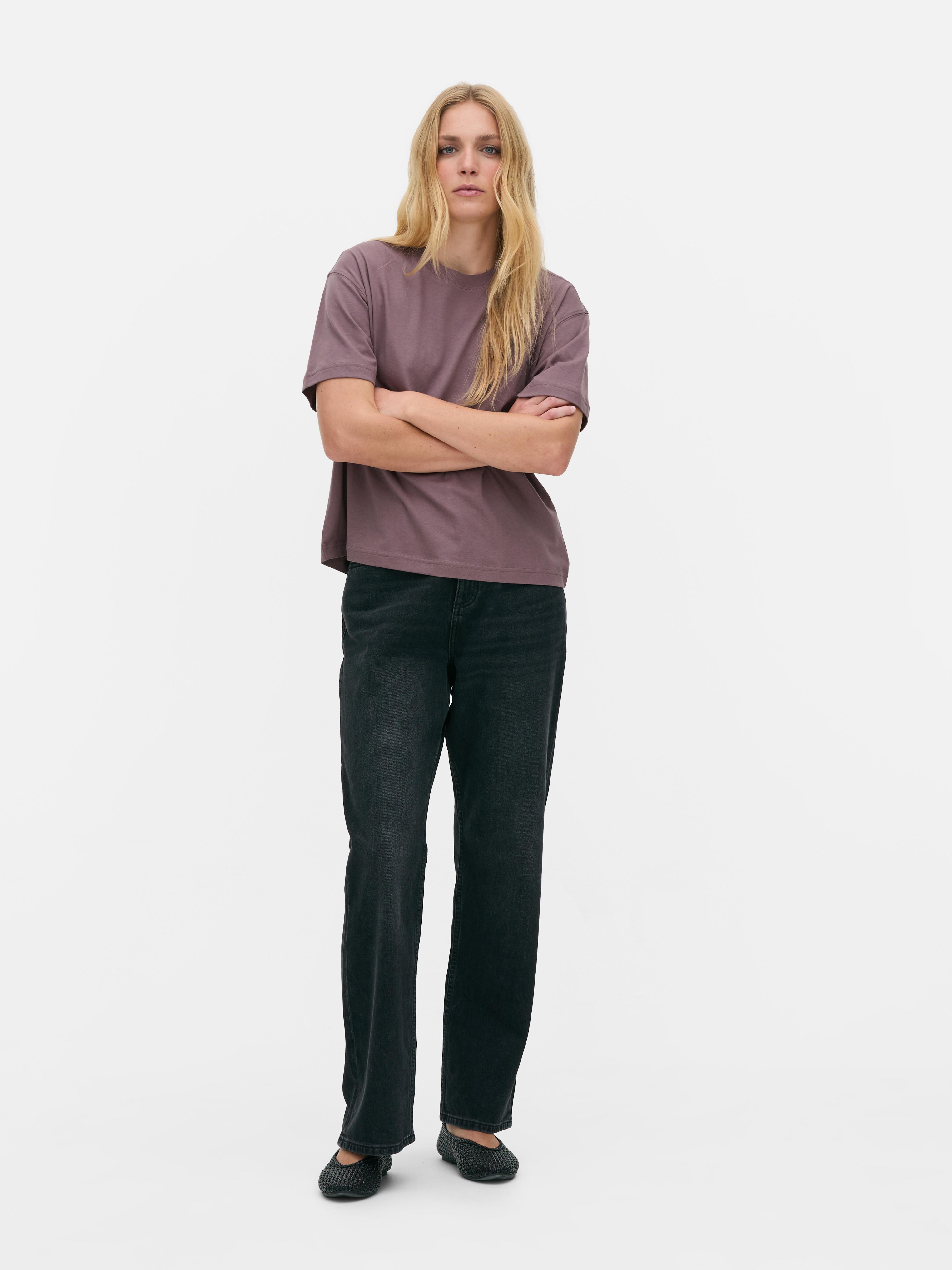 Essential Boxy Cotton Tee