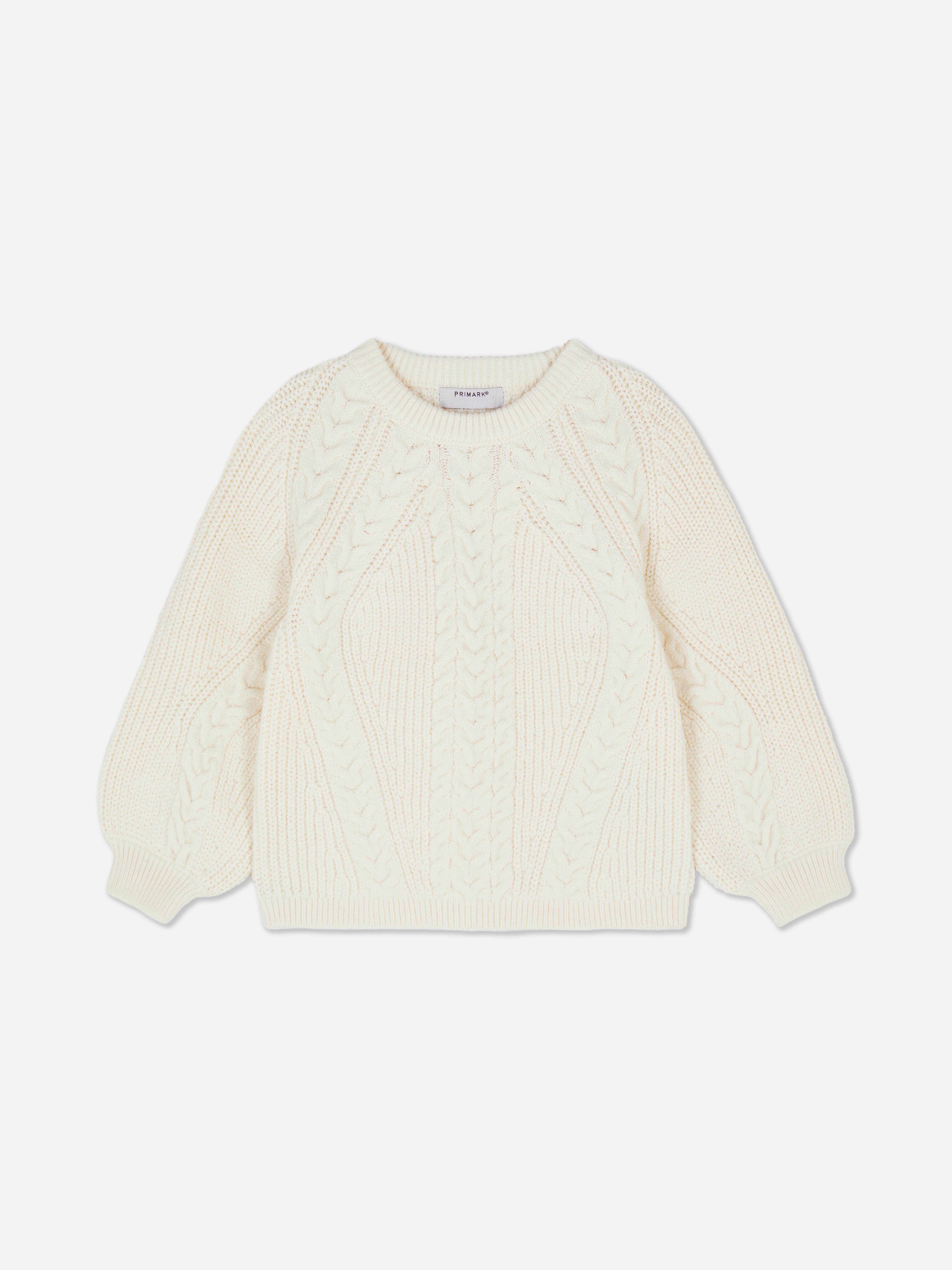 1.5-8yrs | Cable Knit Jumper