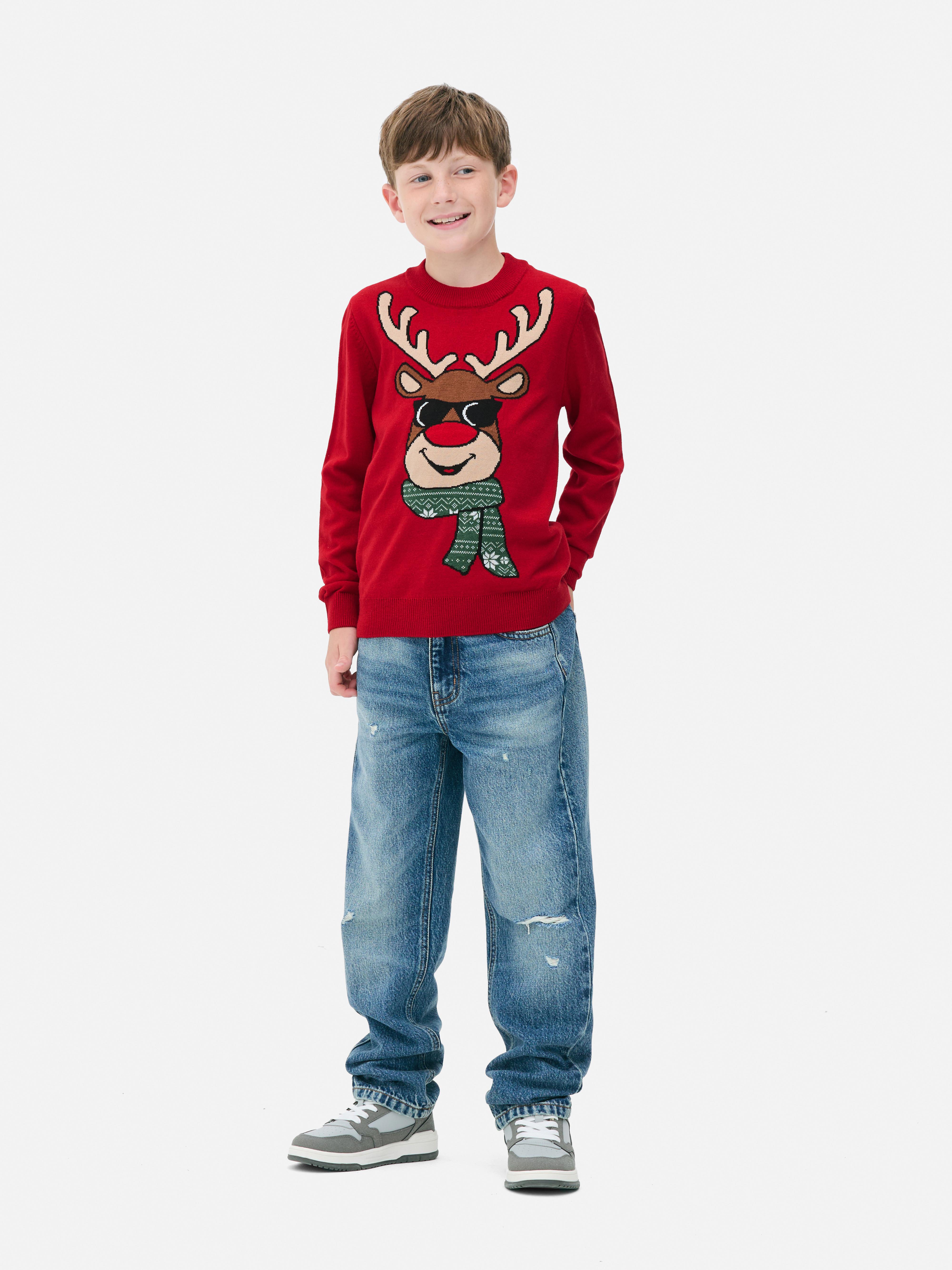 7-15yrs | Christmas Reindeer Jumper