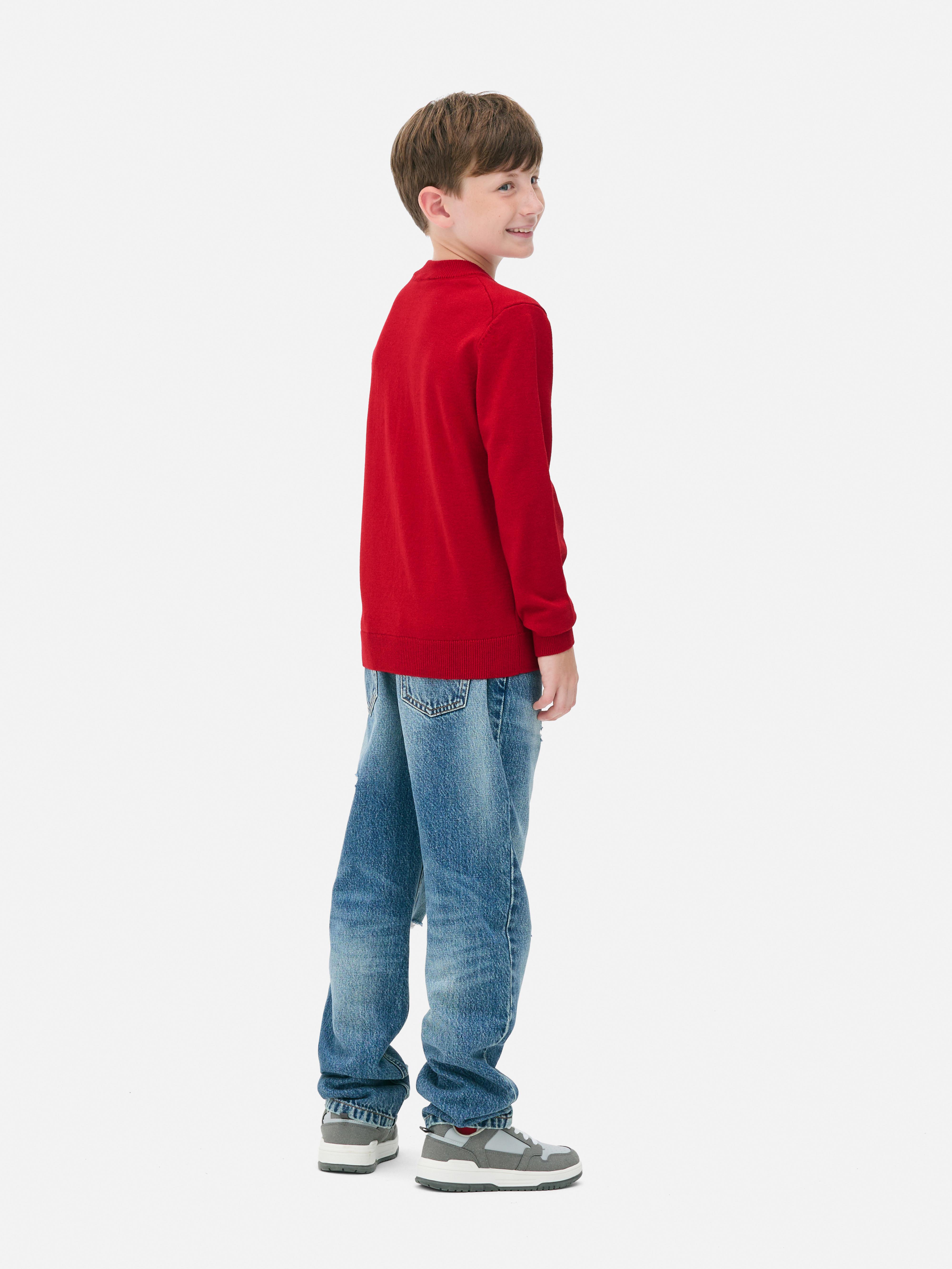 7-15 jr | Kersttrui met rendier