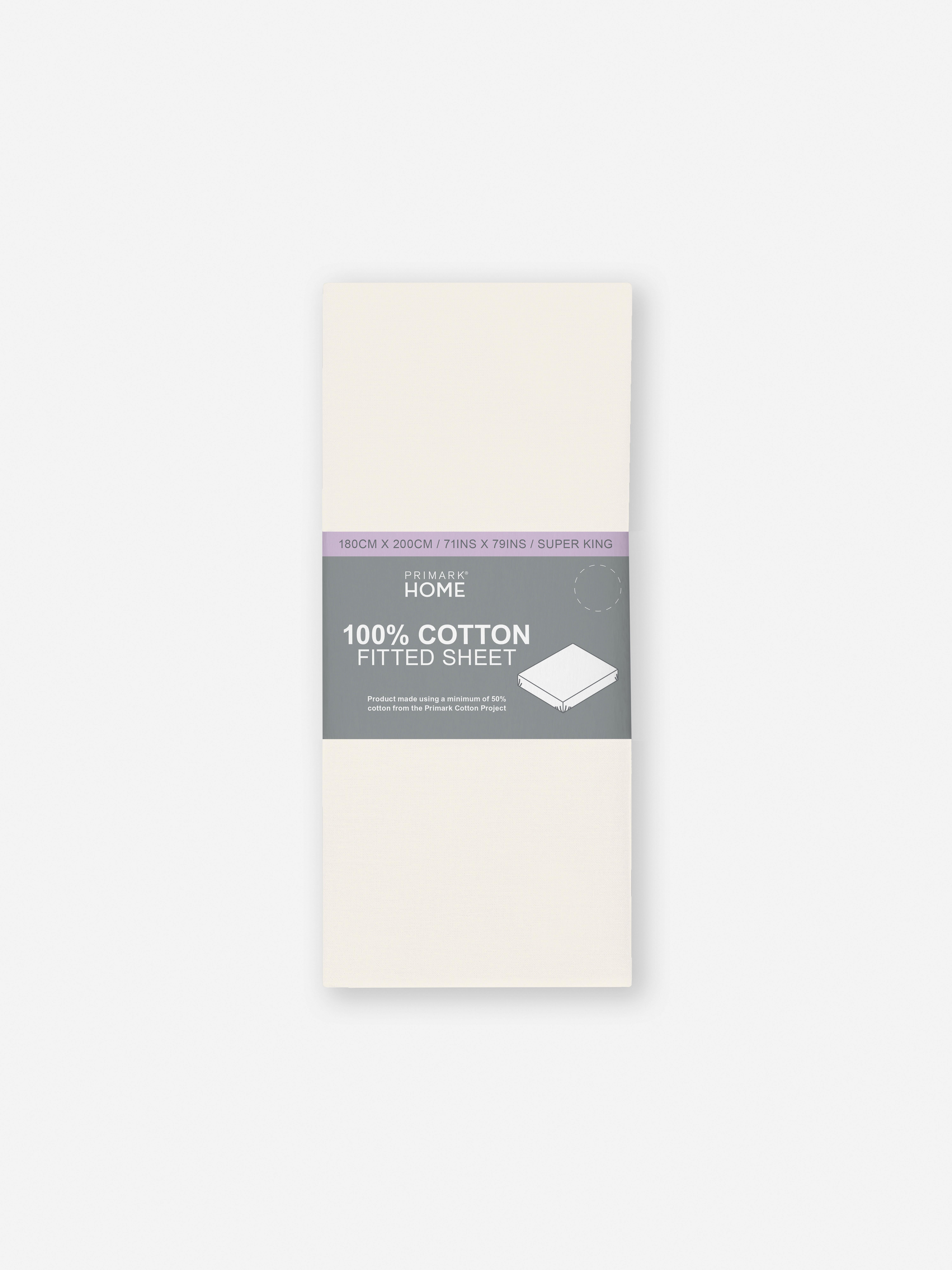 Super King Sateen Fitted Sheet
