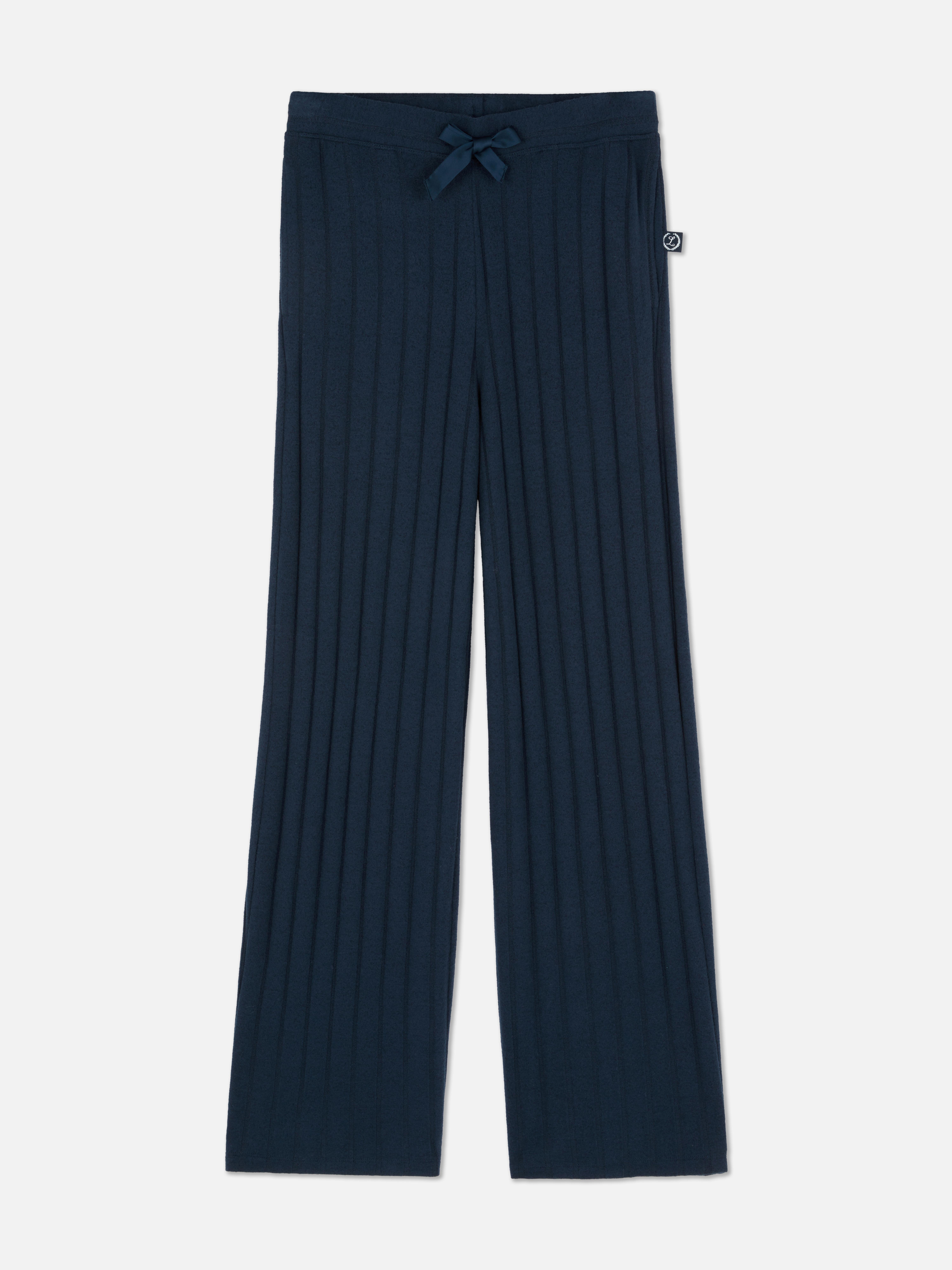 Super Soft Wide Rib Pyjama Bottoms