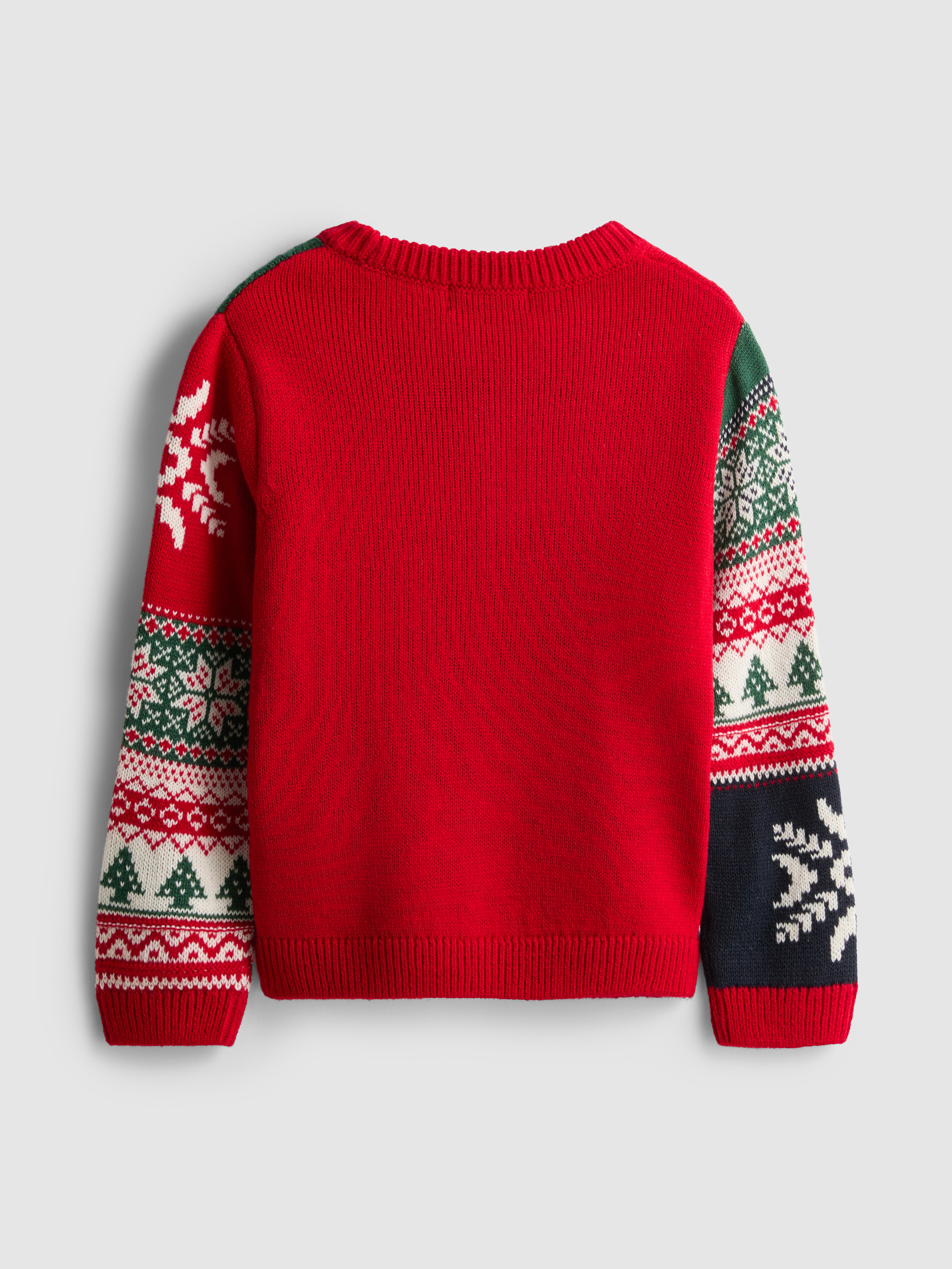 1.5-8yrs | Christmas Patchwork Jumper