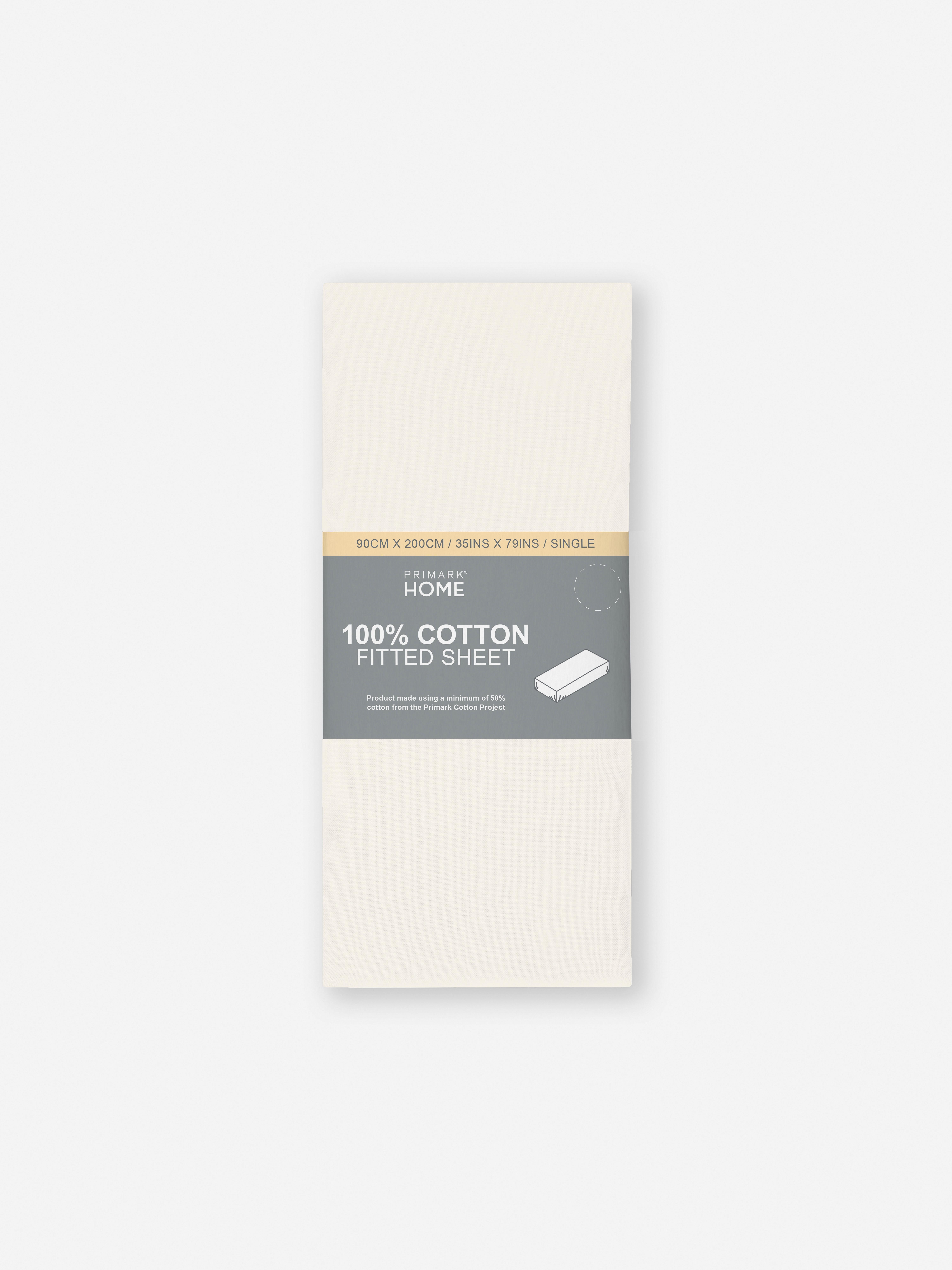 Single Sateen Fitted Sheet