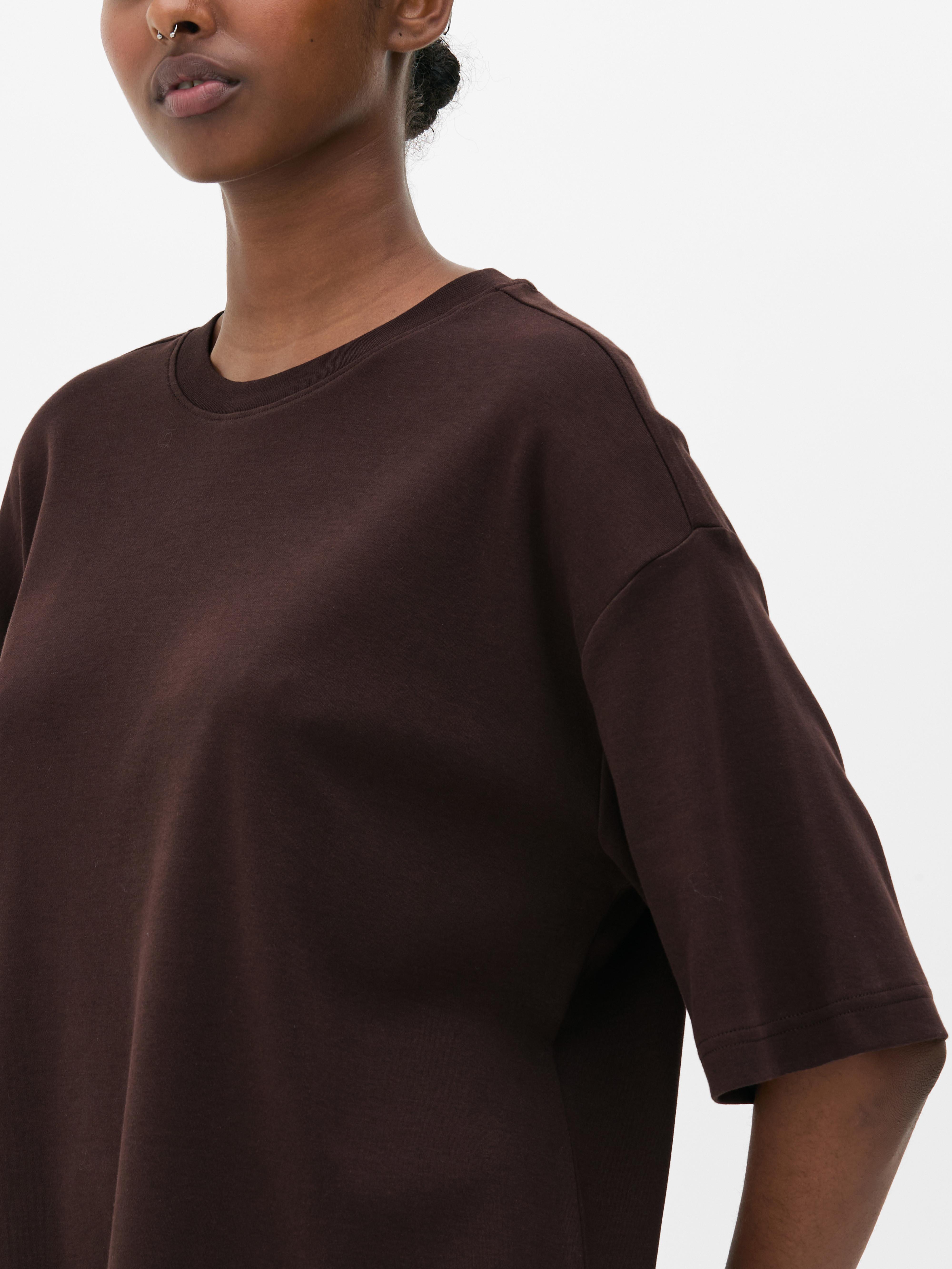 Relaxed katoenen T-shirt