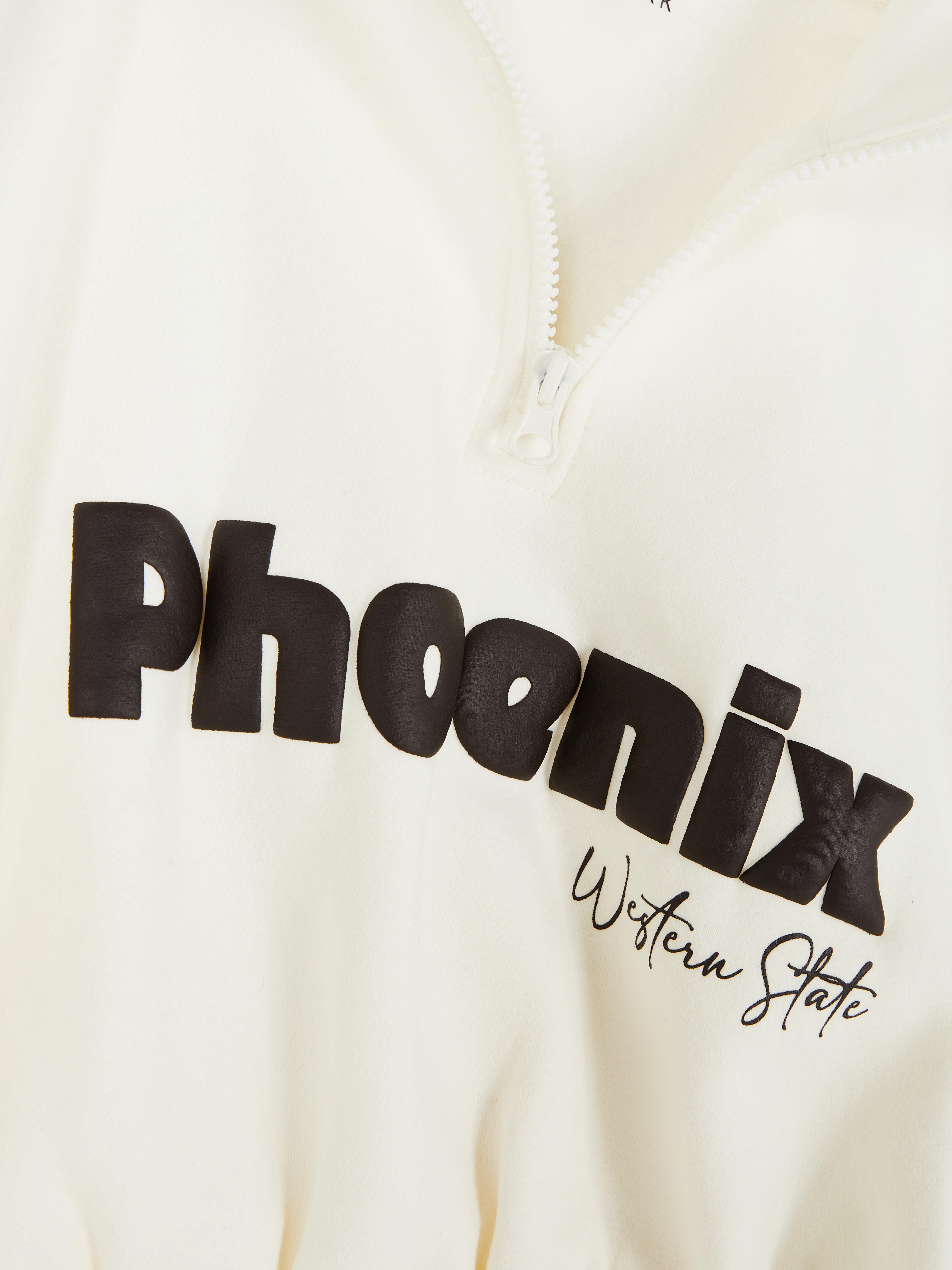 7-15yrs | Funnel Neck Half-Zip Sweatshirt