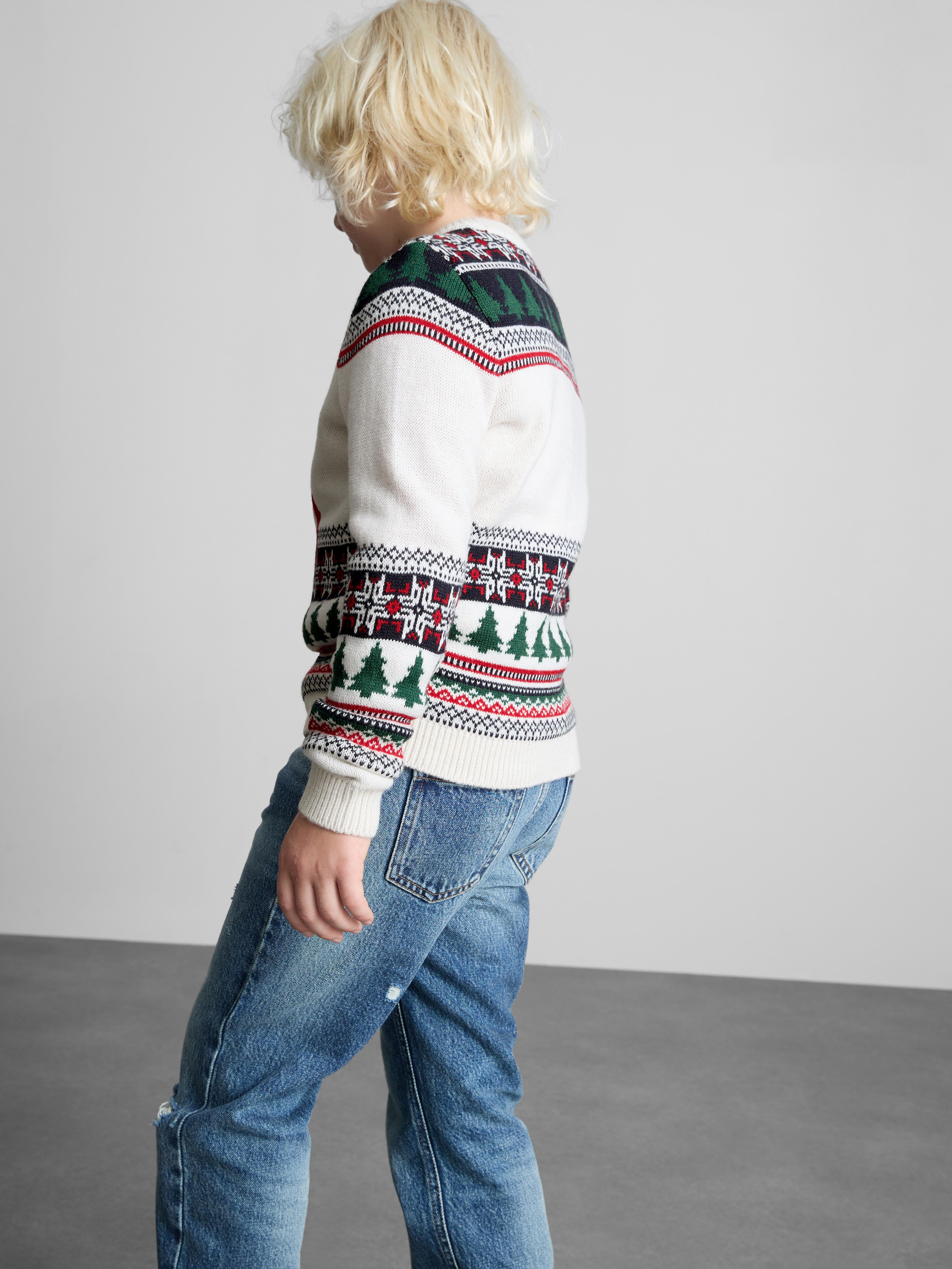 7-15yrs | Kid’s Bear Family Twinning Jumper