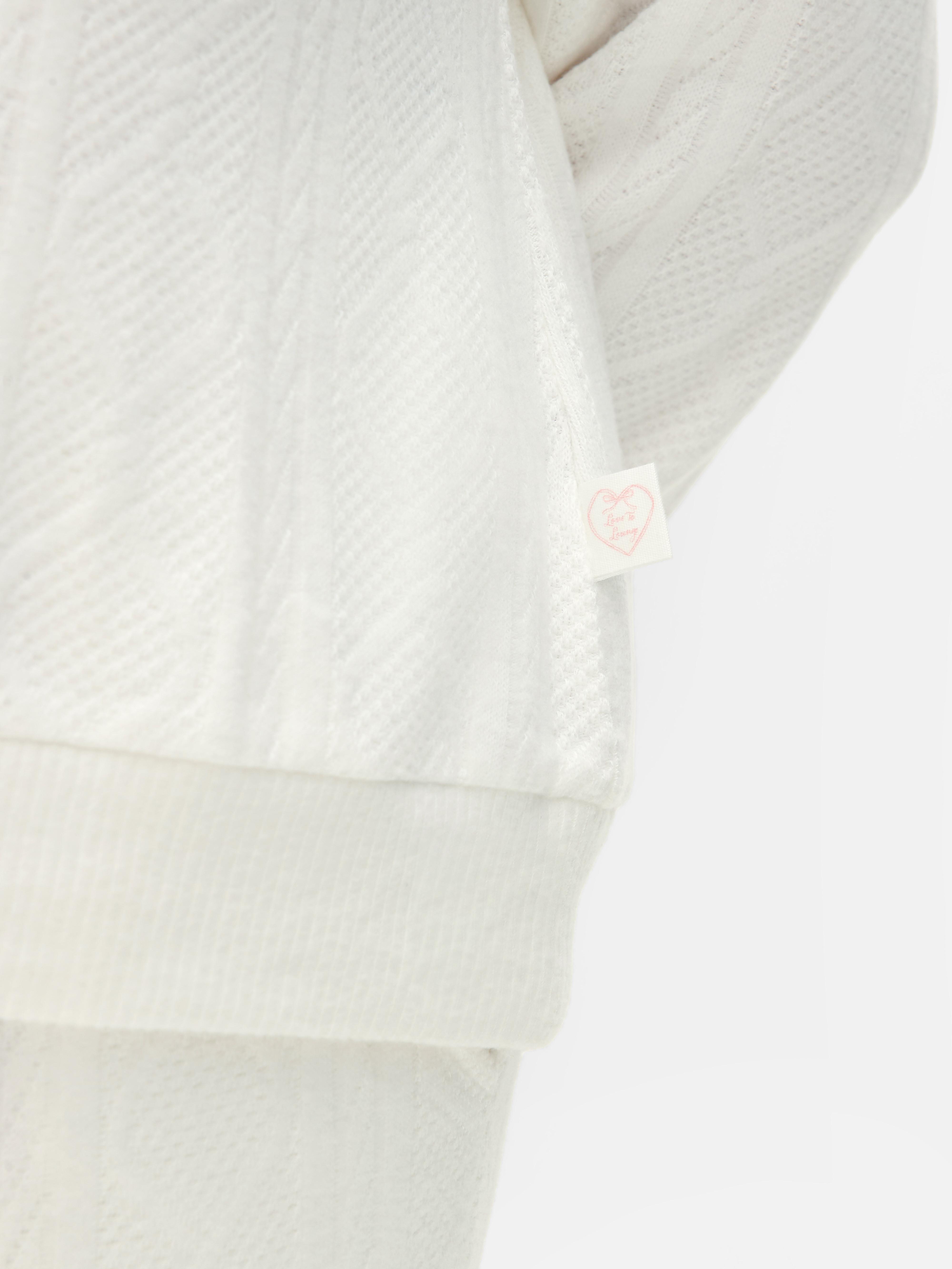Super Soft Cable Pyjama Sweatshirt