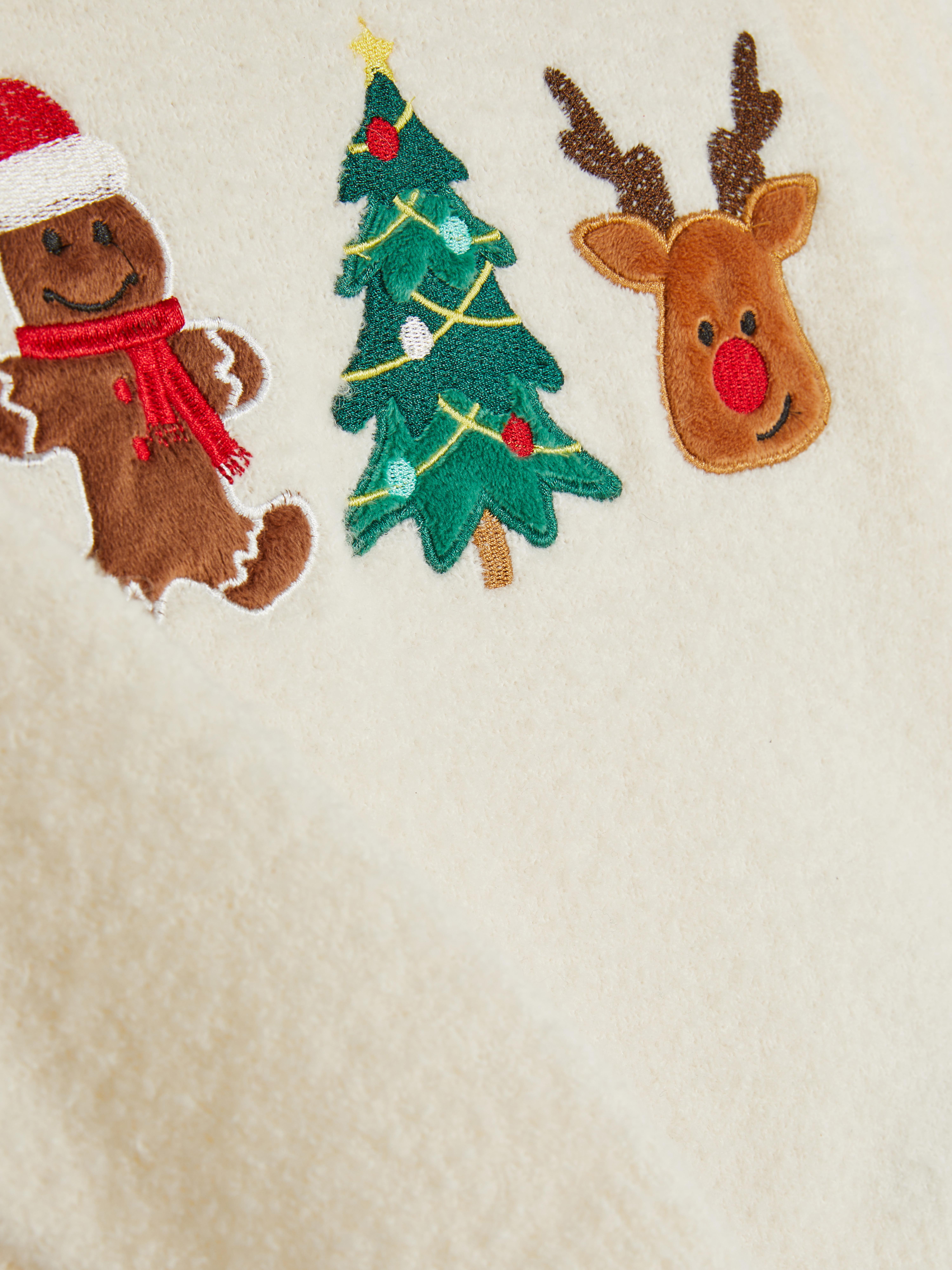 1.5-8yrs | Fleece Christmas Jumper