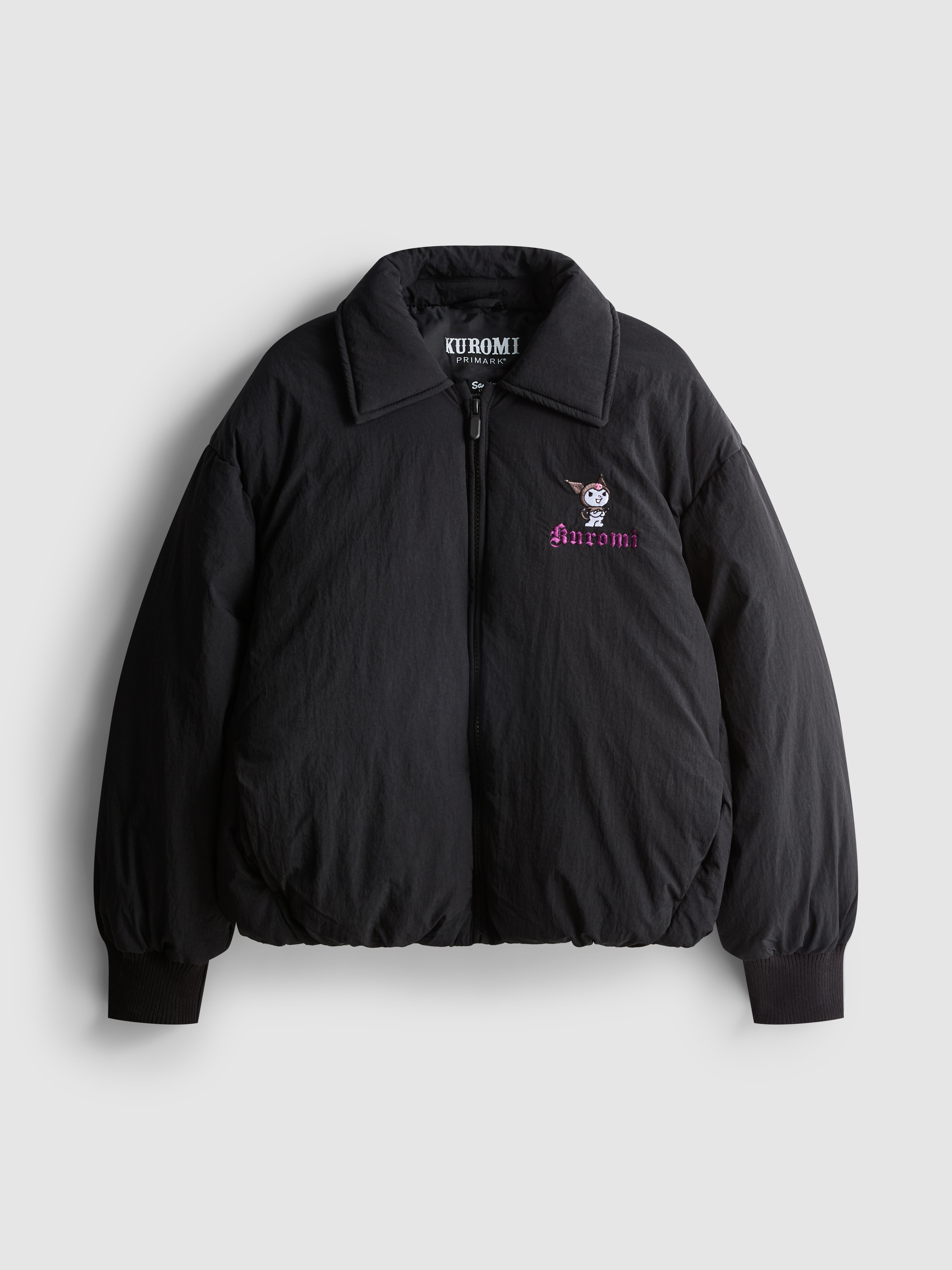 7-15yrs | Hello Kitty Kuromi Zip-Up Bomber Jacket