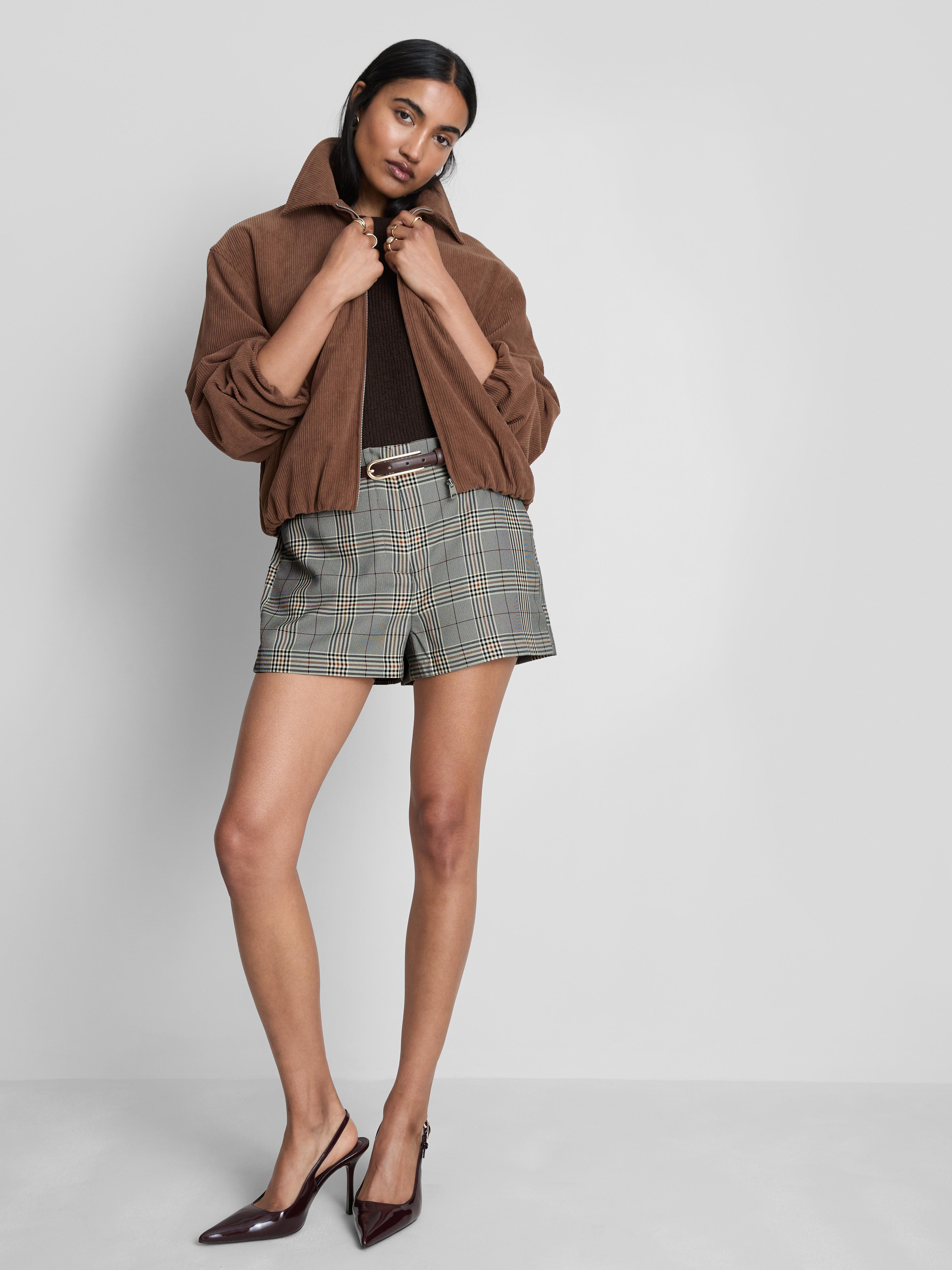 Check Micro Shorts