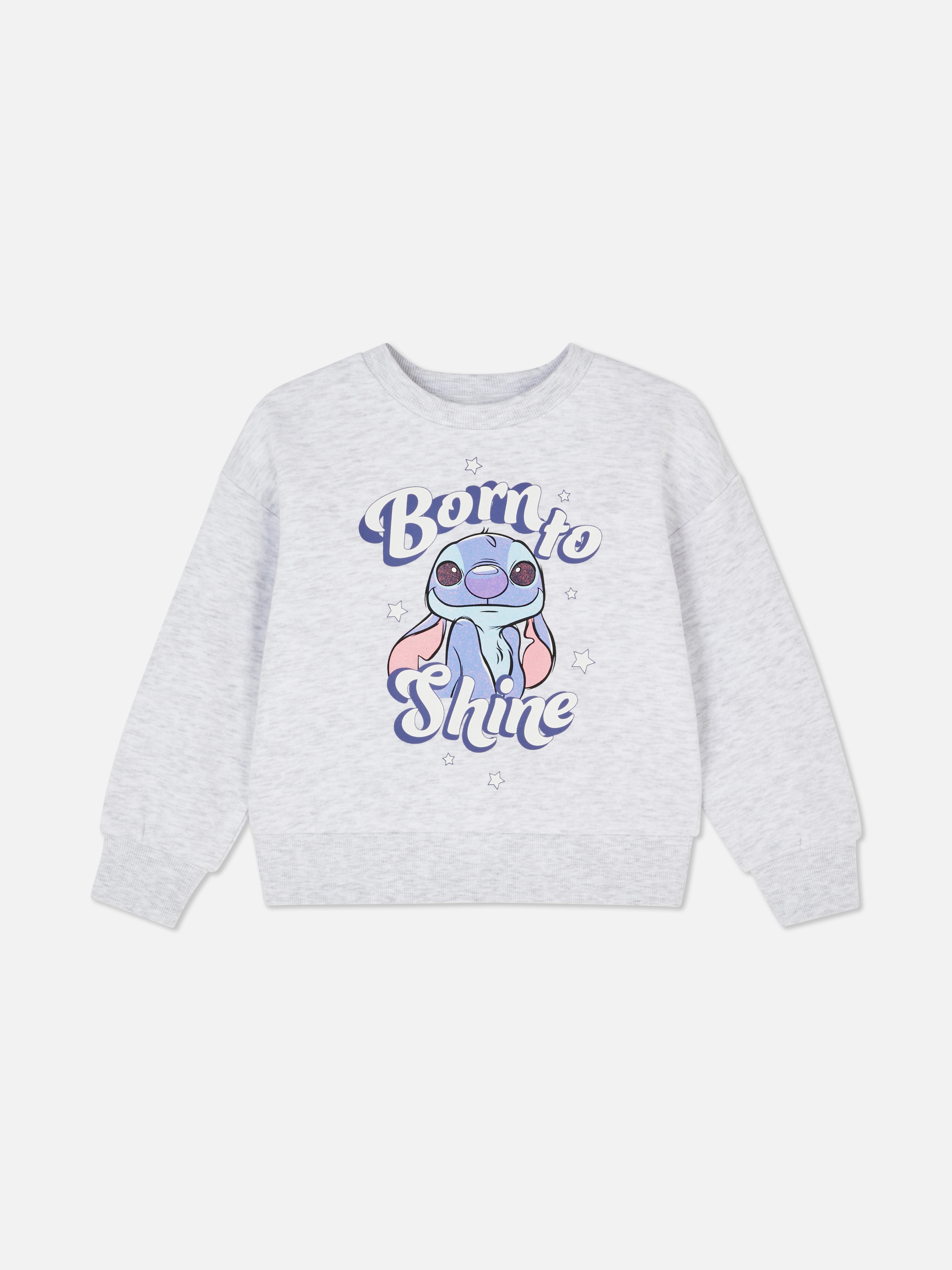 Sweat-shirt Lilo Et Stitch Pour Garçon - Manches Longues, 100% Polyester