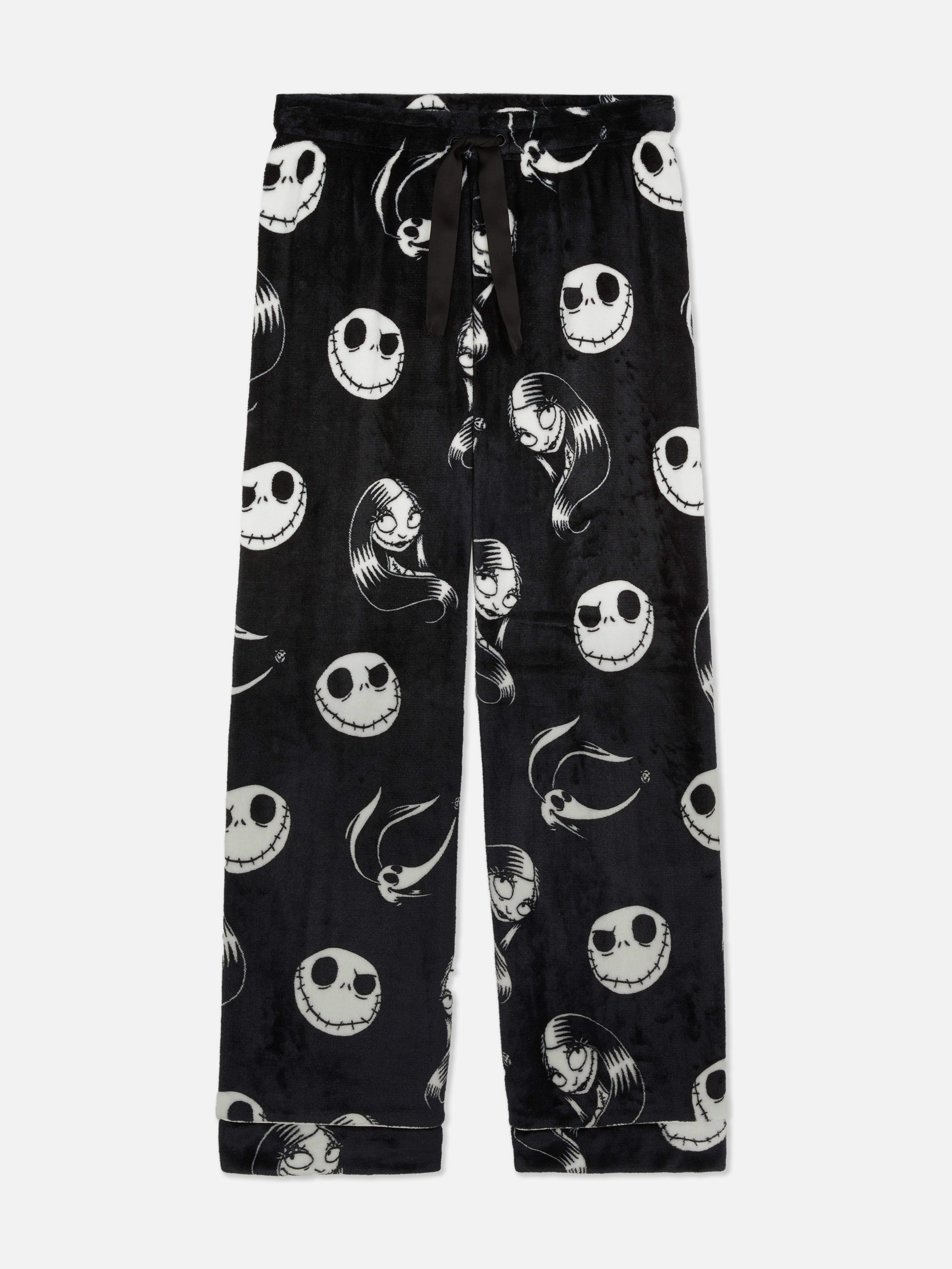Disney Tim Burton’s The Nightmare Before Christmas Plush Pyjama Bottoms