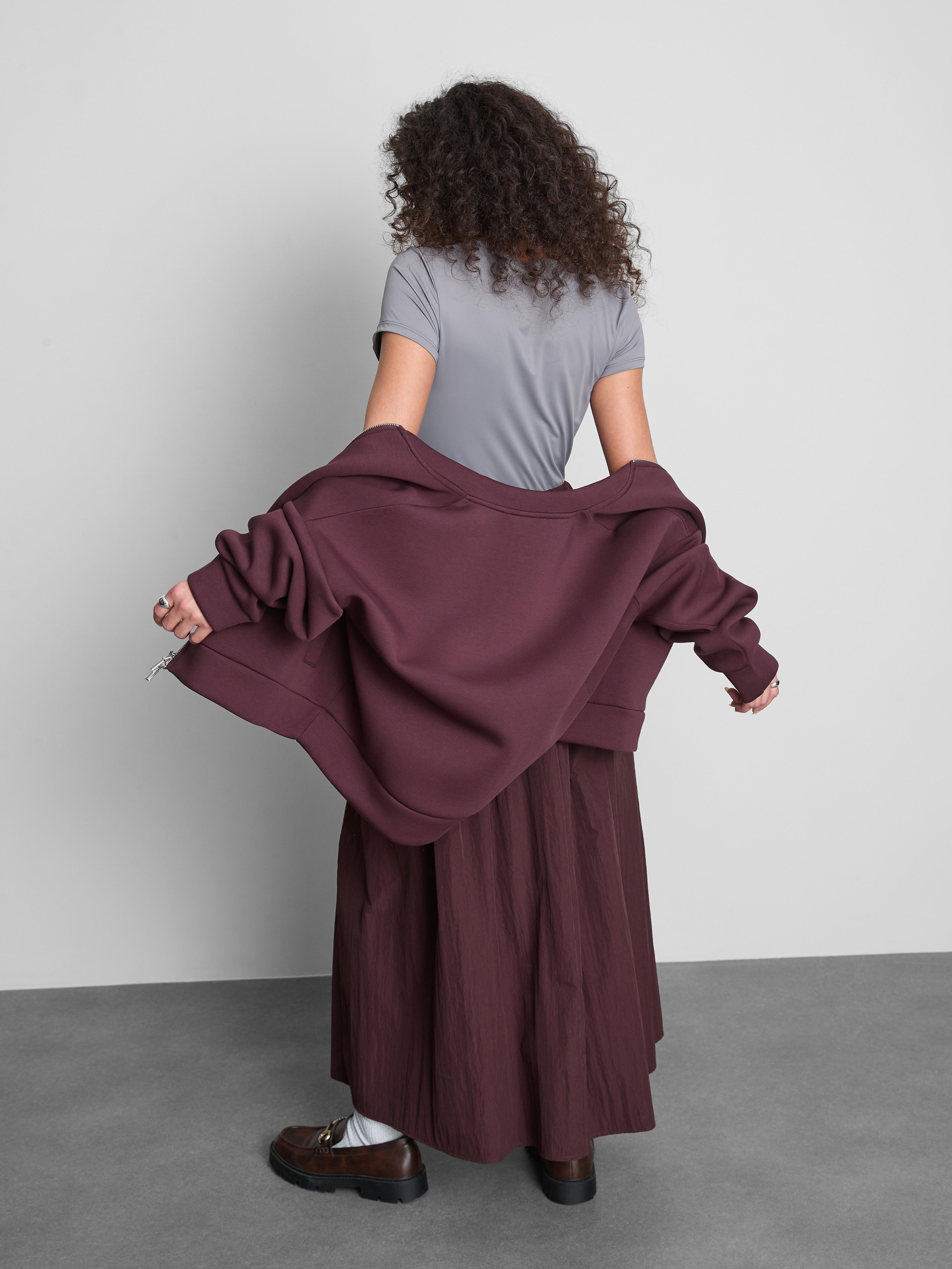 T-shirt gola redonda segunda pele