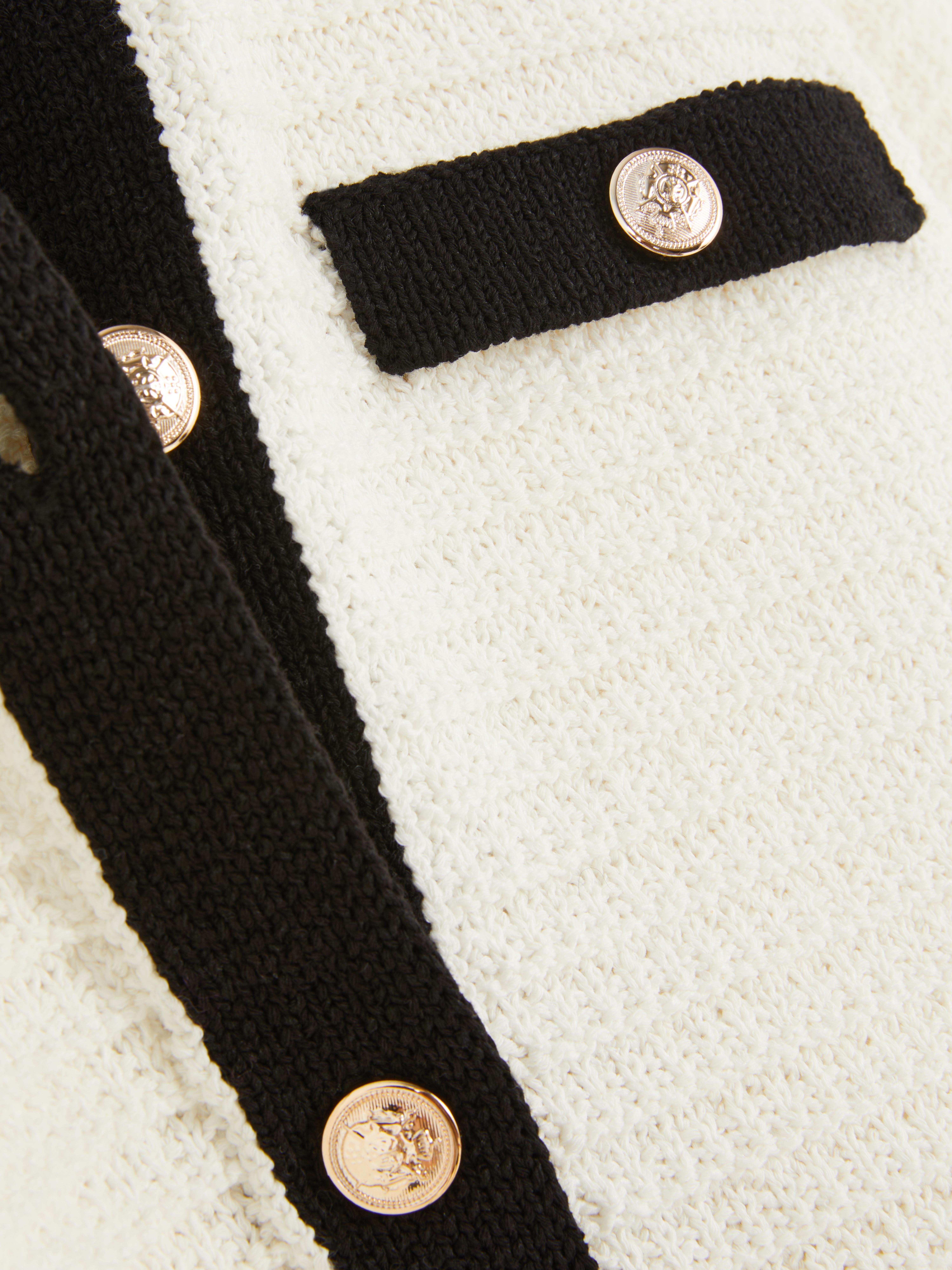 Cardigan a coste Luxe