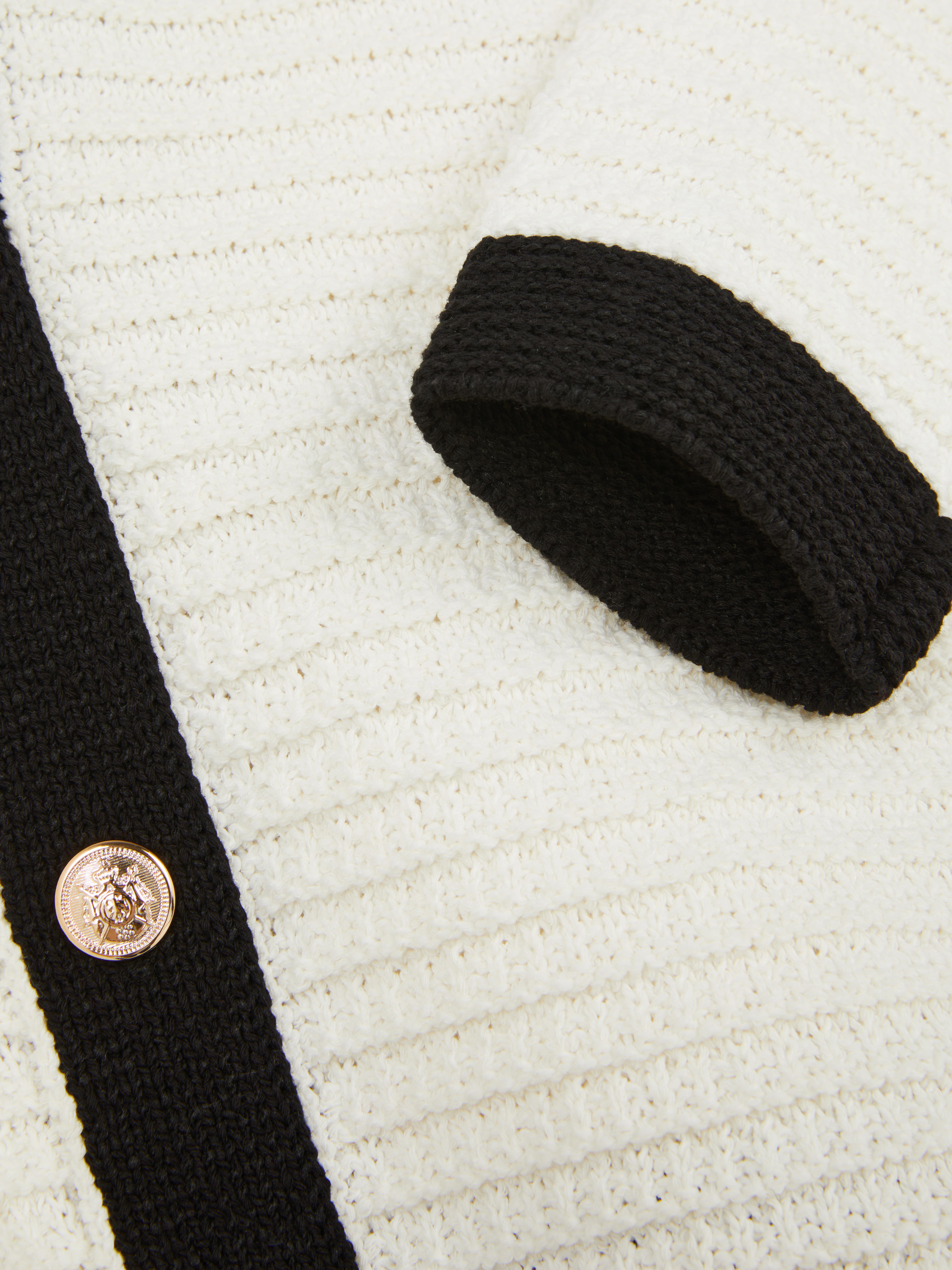 Cardigan a coste Luxe