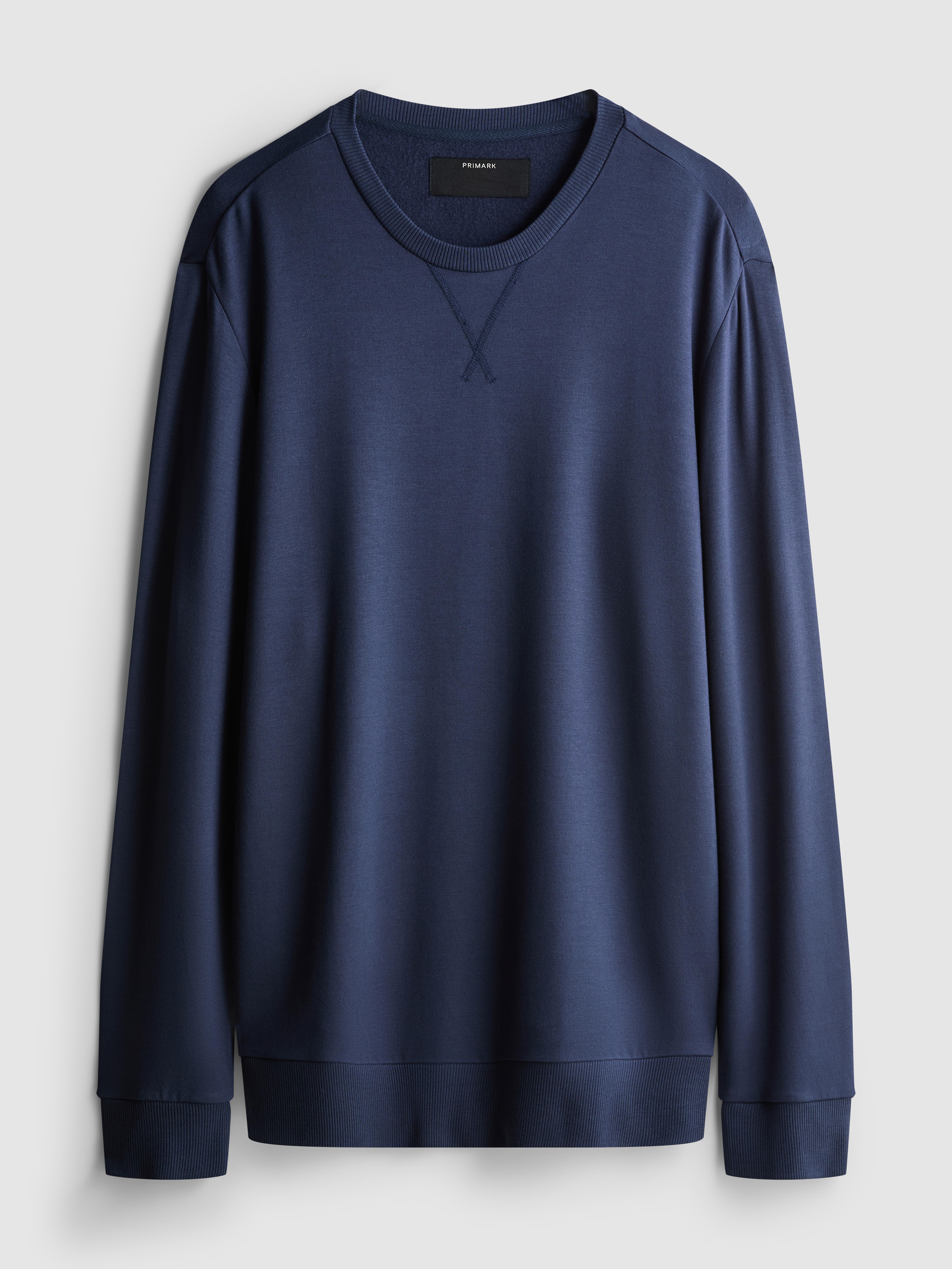 Men's Navy Long Sleeve Pajama Top