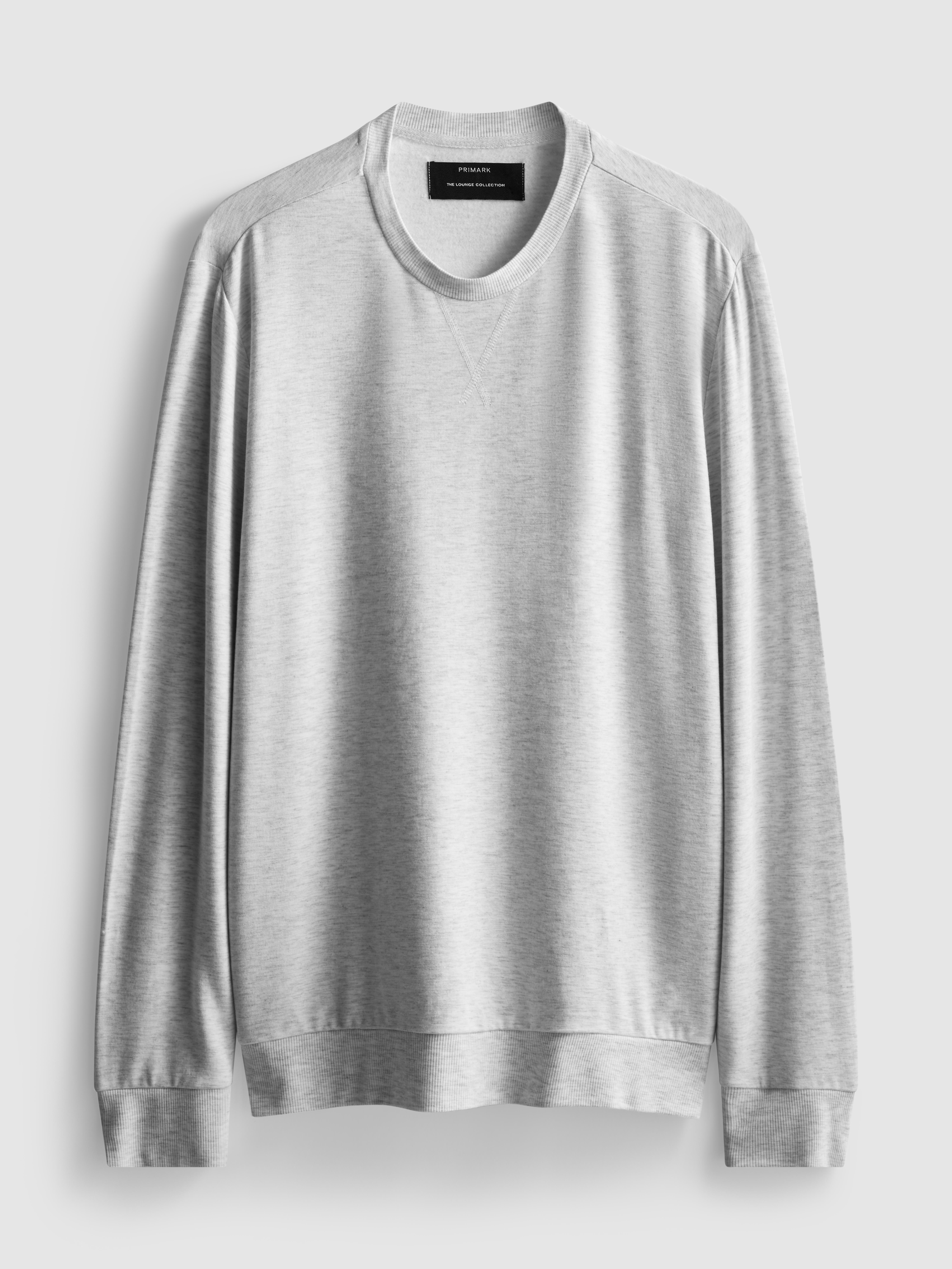 Men's Gray Heather Long Sleeve Pajama Top