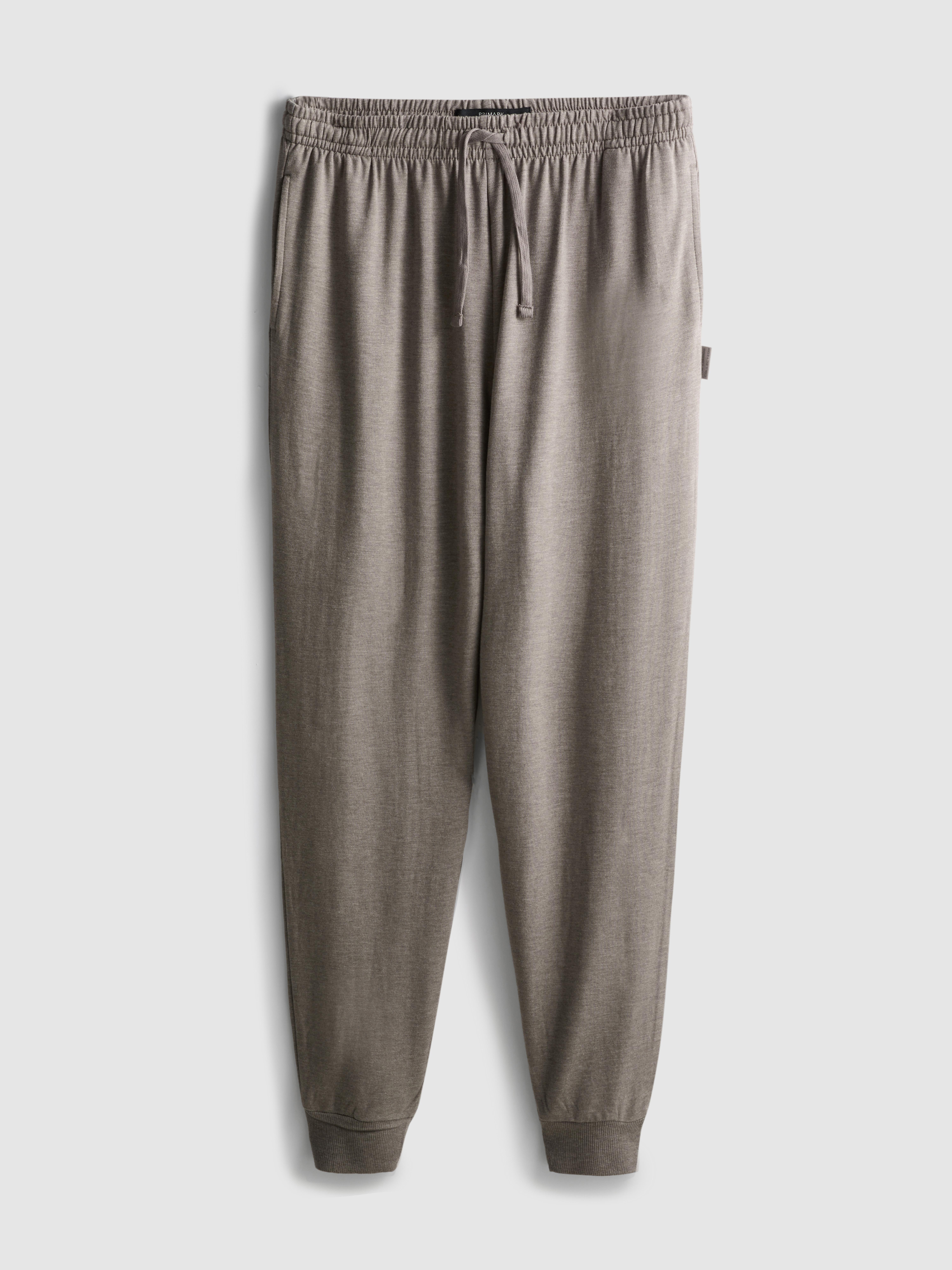 Cuffed Leg Drawstring Pyjama Bottoms