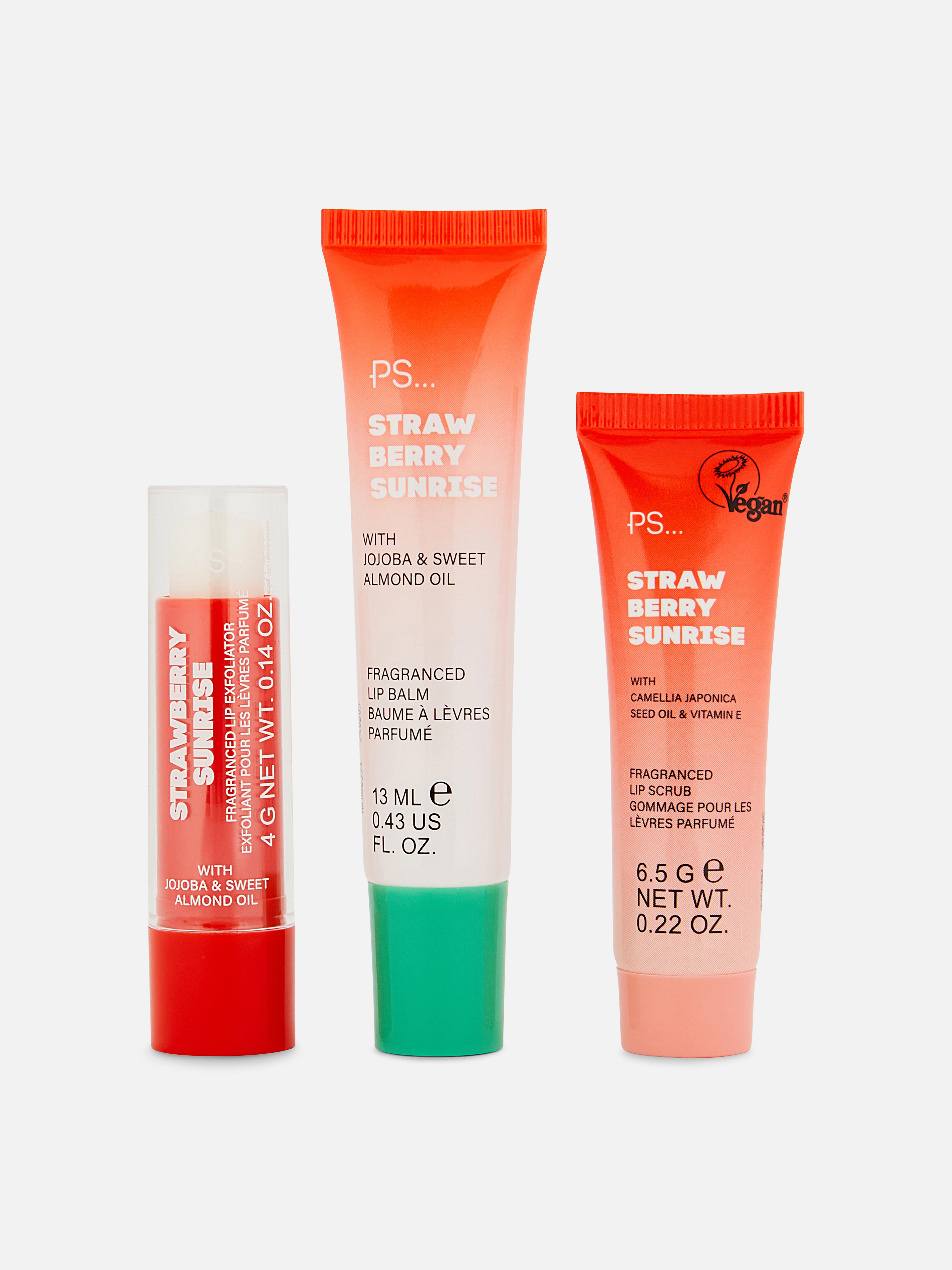 Strawberry Lip Gift Set